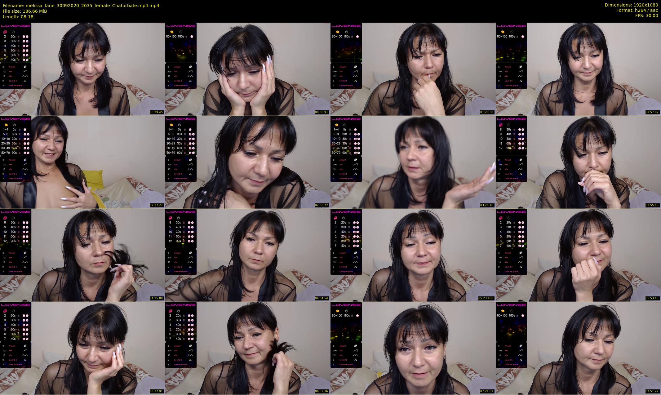 melissa_fane — 9 minute Chaturbate female cam show recording, 1080p, Sep 30, 2020