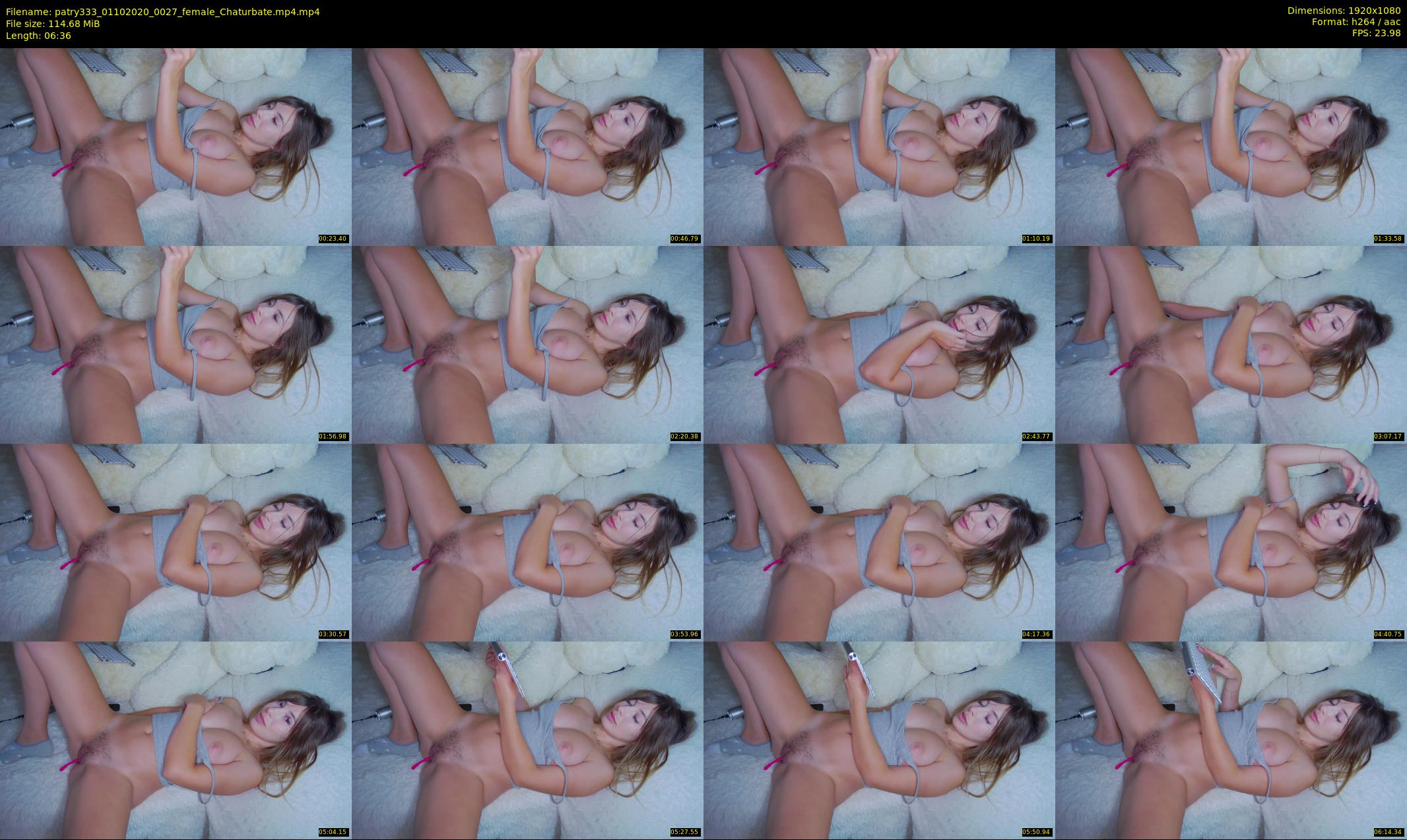patry333 — 7 minute Chaturbate female cam show recording, 1080p, Oct 1, 2020