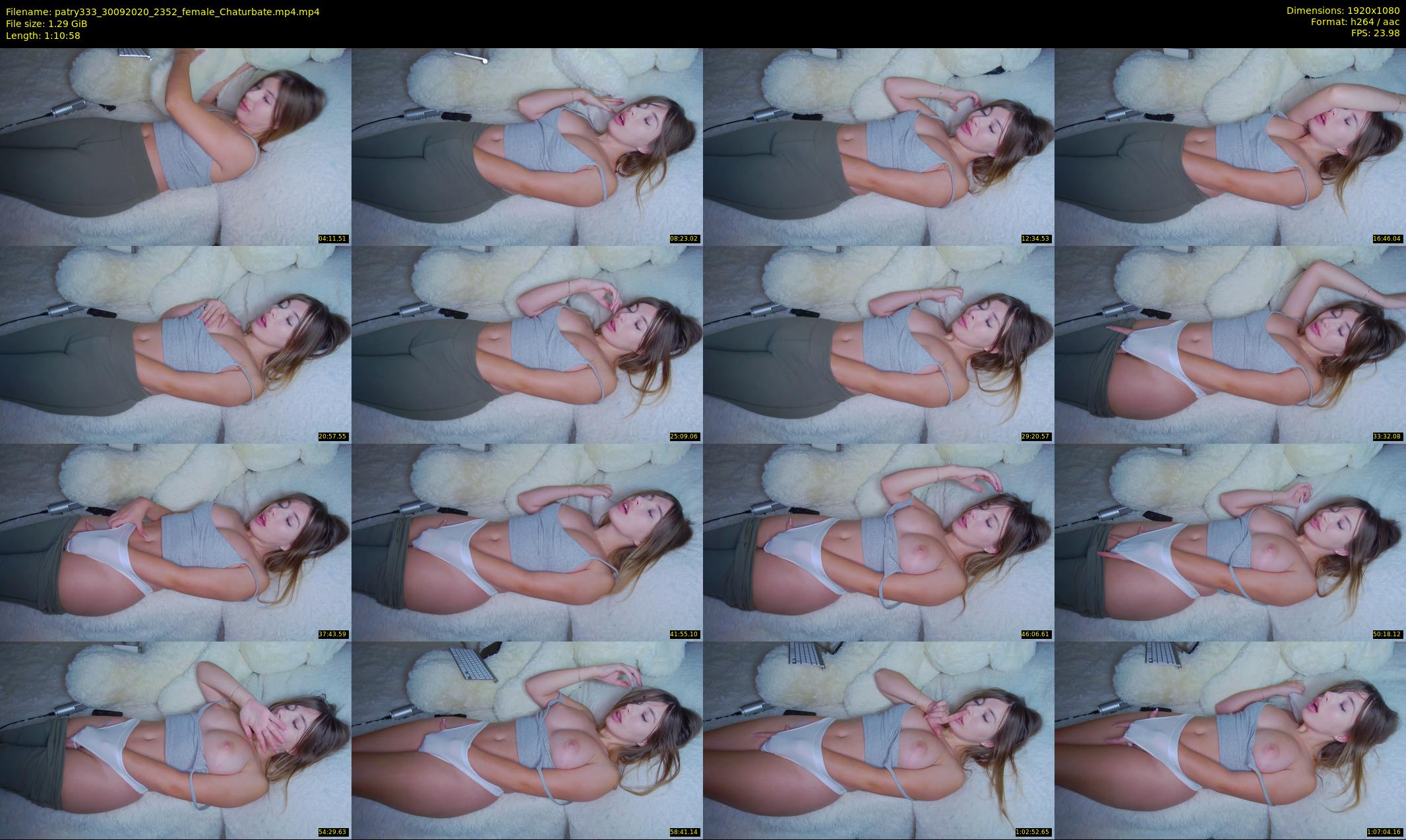 patry333 — 71 minute Chaturbate female cam show recording, 1080p, Sep 30, 2020