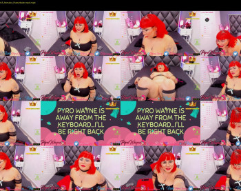 pyrowayne — 59 minute Chaturbate female cam show recording, 720p, Oct 1, 2020