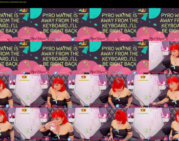 pyrowayne — 21 minute Chaturbate female cam show recording, 720p, Oct 1, 2020