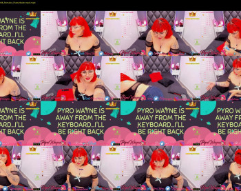 pyrowayne — 43 minute Chaturbate female cam show recording, 720p, Oct 1, 2020