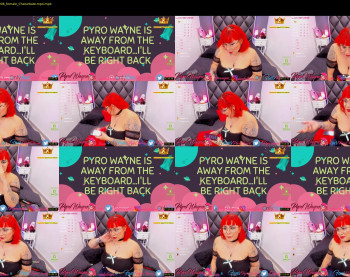 pyrowayne — 47 minute Chaturbate female cam show recording, 720p, Oct 1, 2020