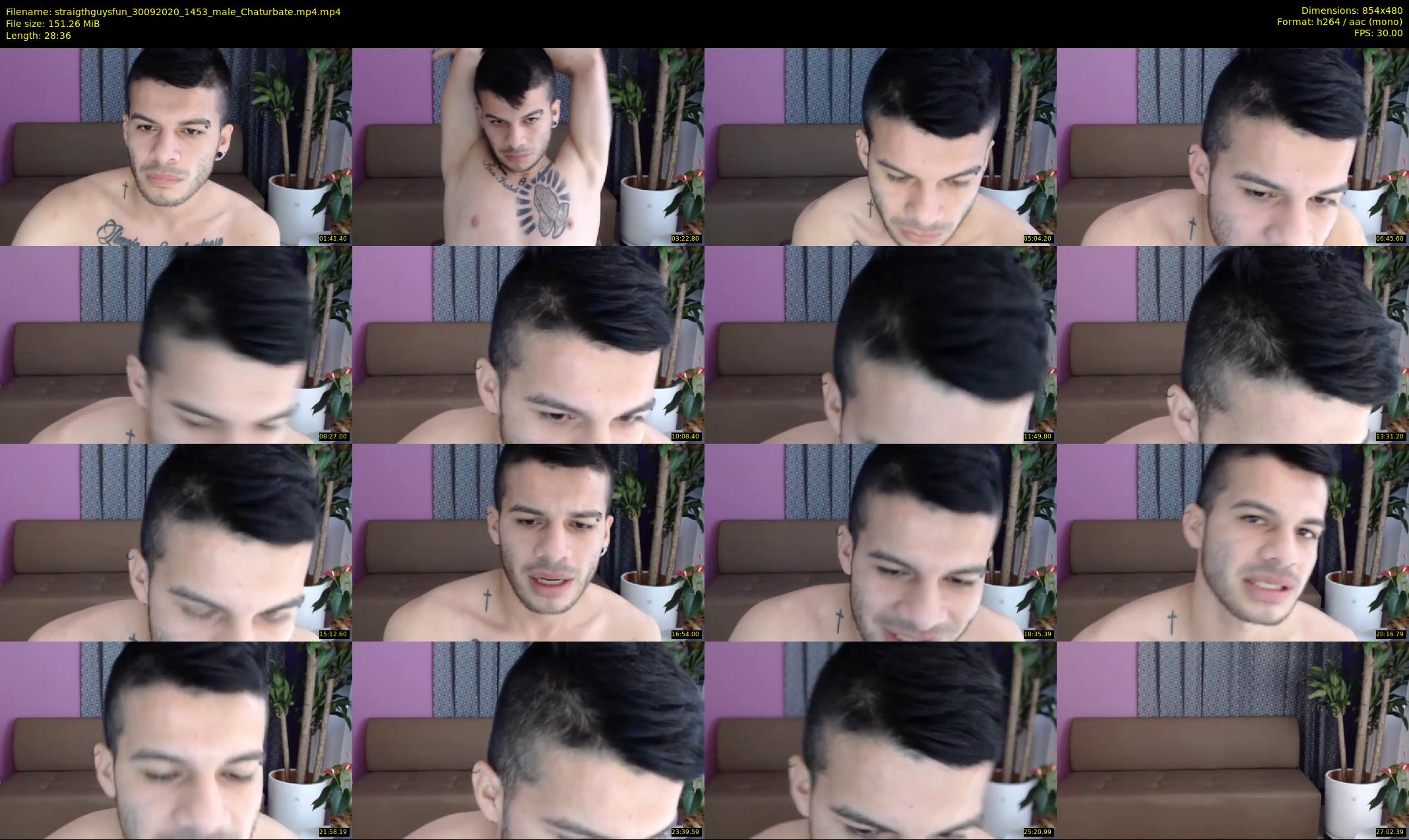 straigthguysfun — 29 minute Chaturbate male cam show recording, 480p, Sep 30, 2020