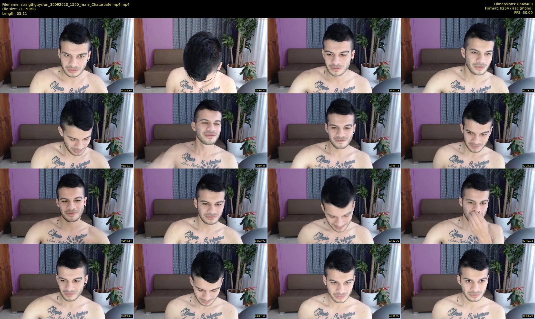 straigthguysfun — 6 minute Chaturbate male cam show recording, 480p, Sep 30, 2020