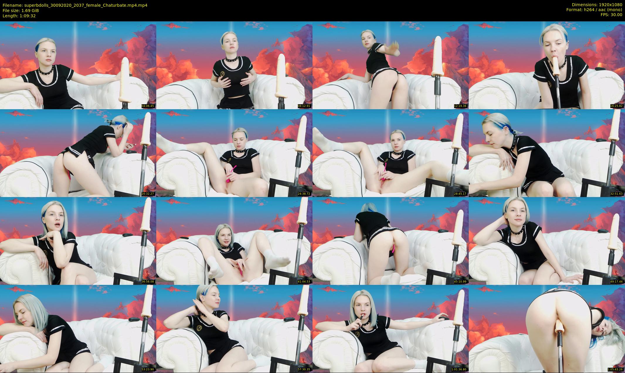 superbdolls — 70 minute Chaturbate couple cam show recording, 1080p, Sep 30, 2020