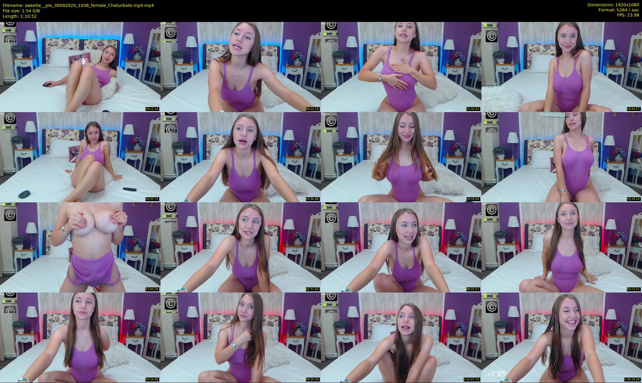 sweetie__pie — 71 minute Chaturbate female cam show recording, 1080p, Sep 30, 2020
