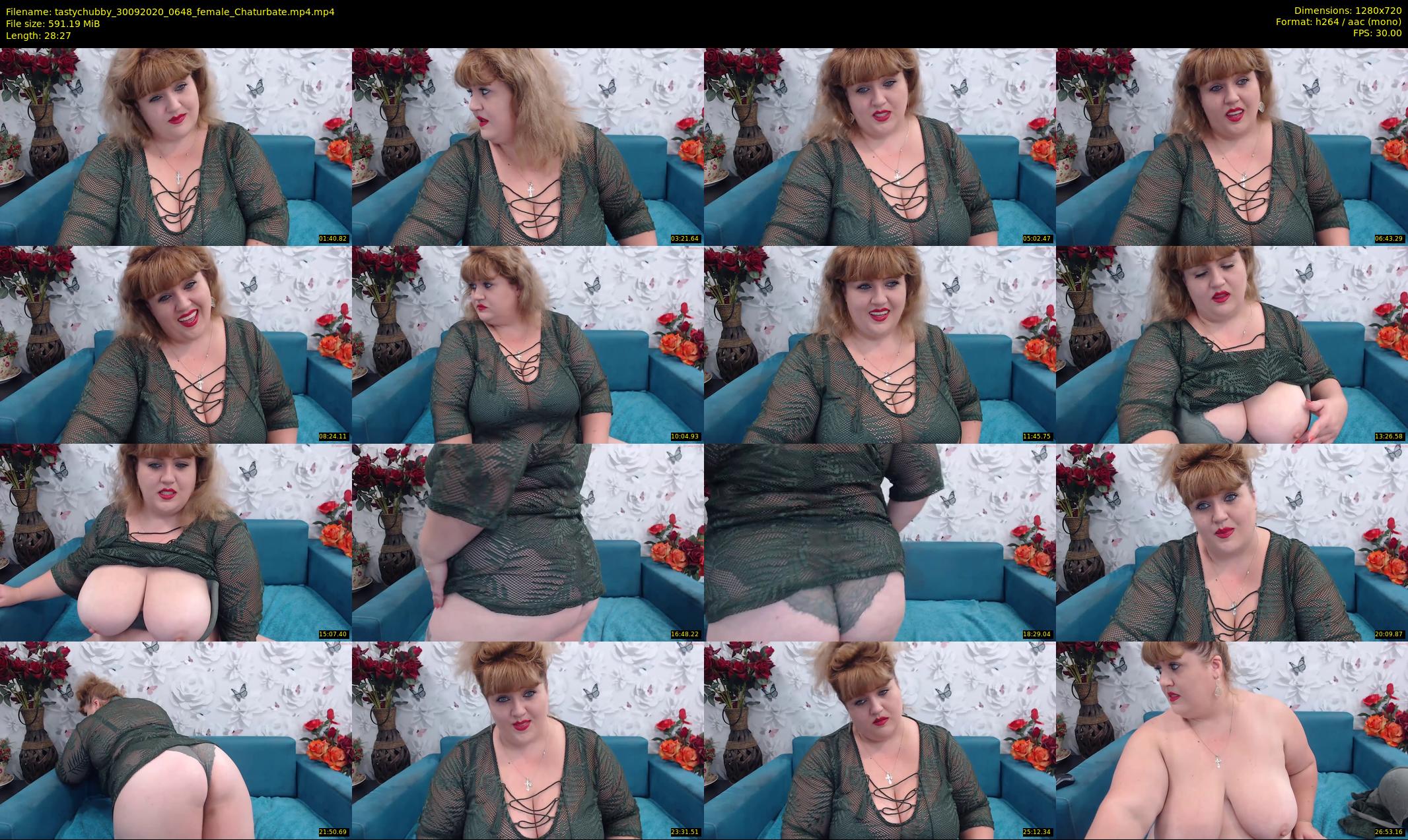 tastychubby — 29 minute Chaturbate female cam show recording, 720p, Sep 30, 2020