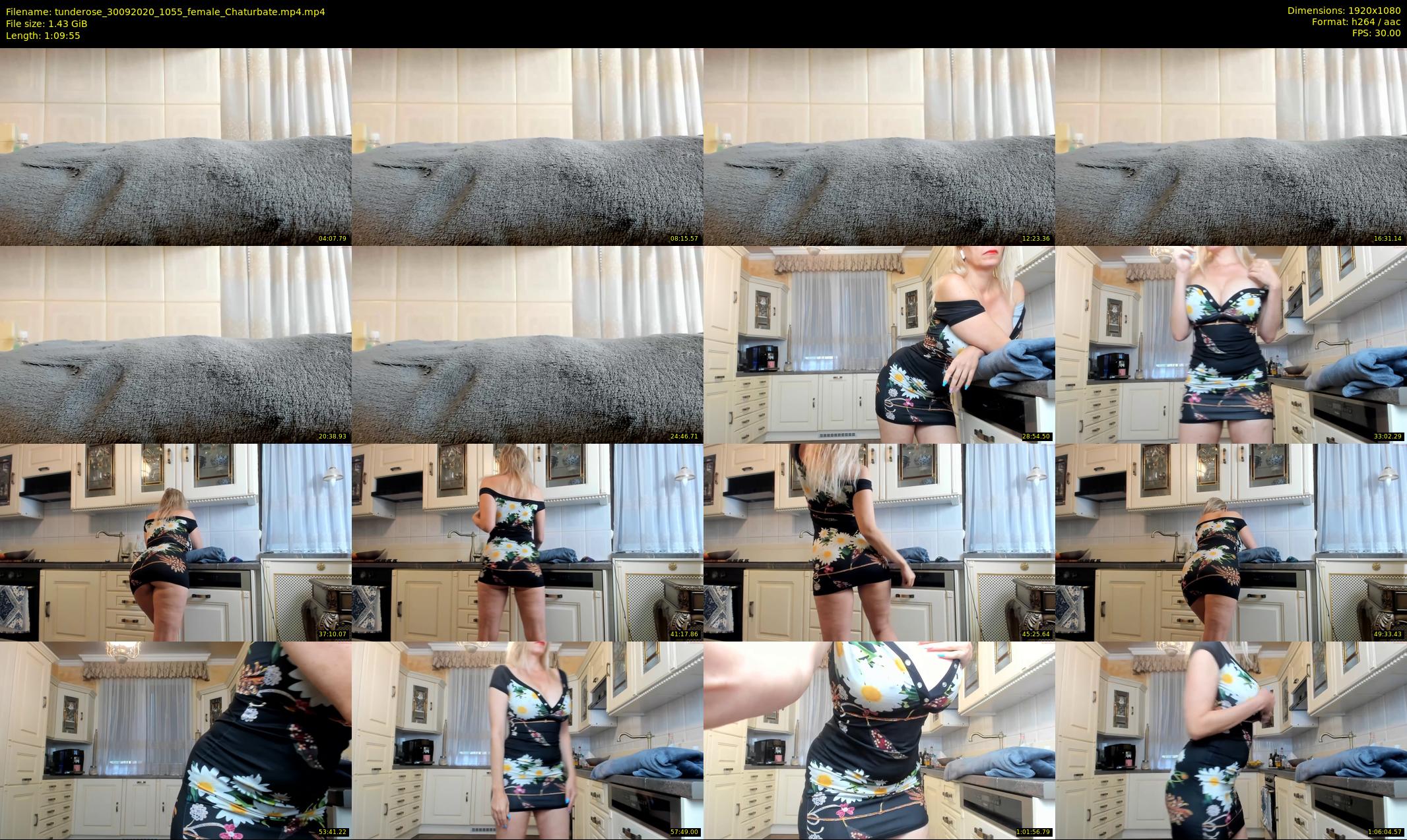 tunderose — 70 minute Chaturbate female cam show recording, 1080p, Sep 30, 2020