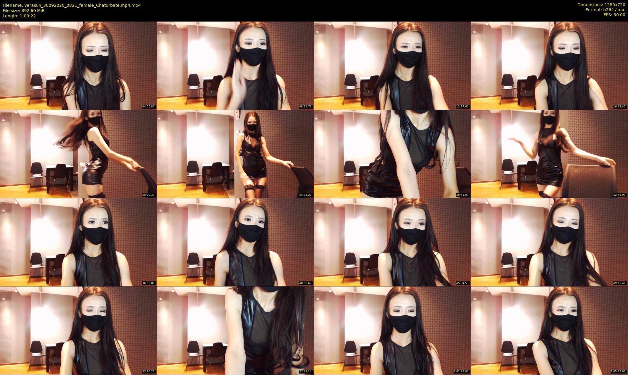 verasun — 70 minute Chaturbate female cam show recording, 720p, Sep 30, 2020
