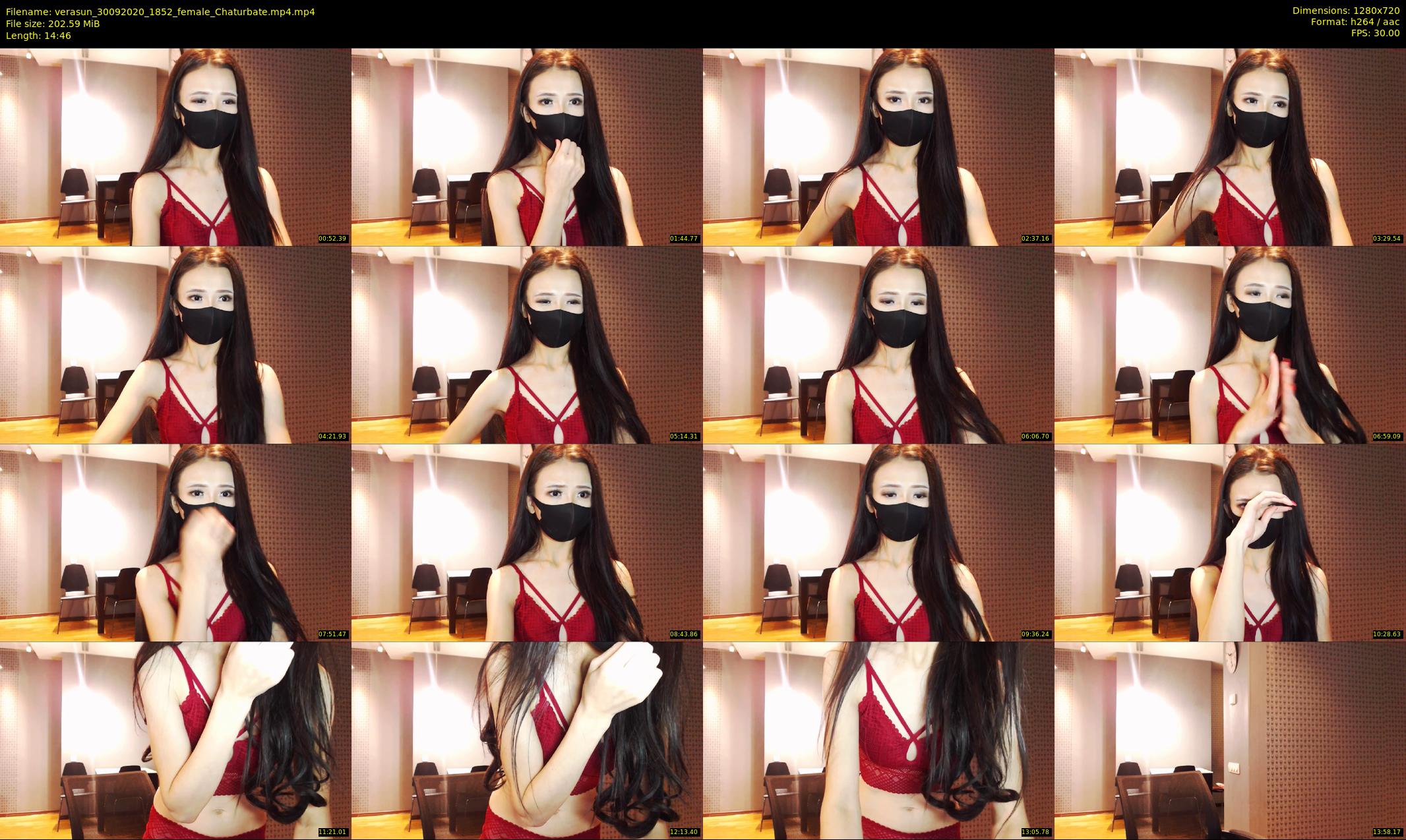 verasun — 15 minute Chaturbate female cam show recording, 720p, Sep 30, 2020