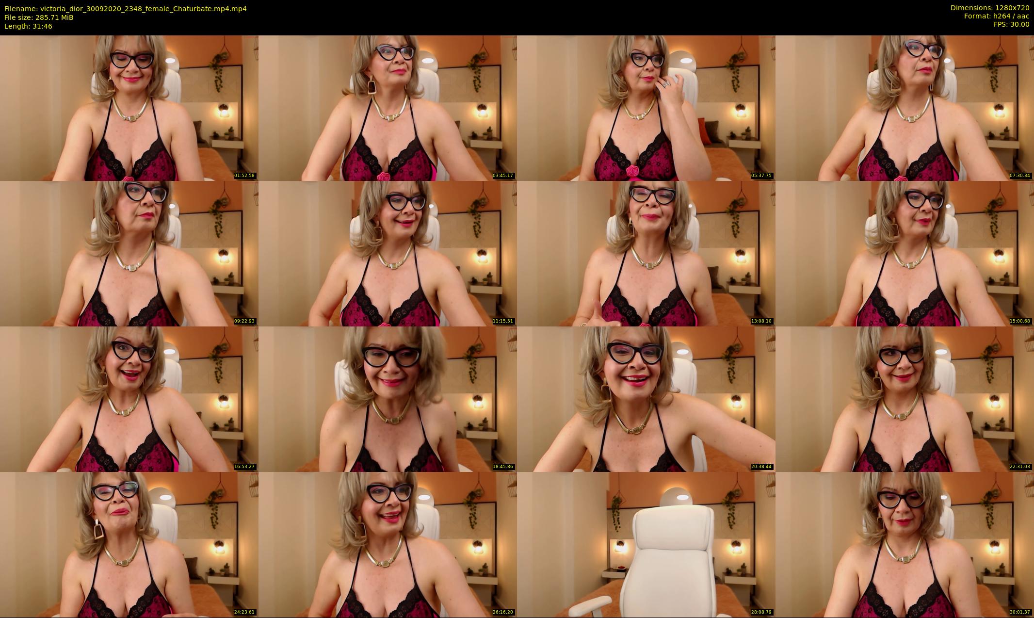 victoria_dior — 32 minute Chaturbate female cam show recording, 720p, Sep 30, 2020