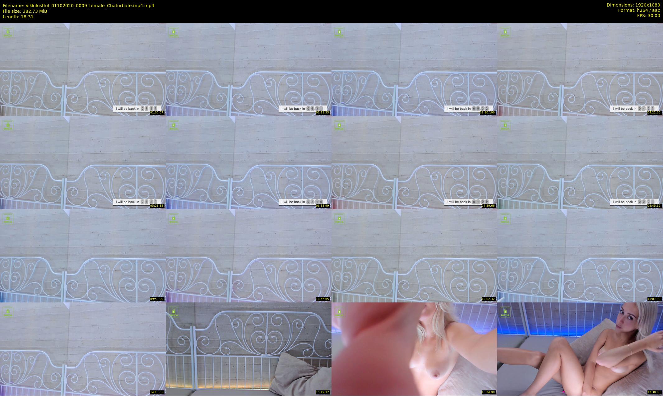 vikkilustful — 19 minute Chaturbate female cam show recording, 1080p, Oct 1, 2020
