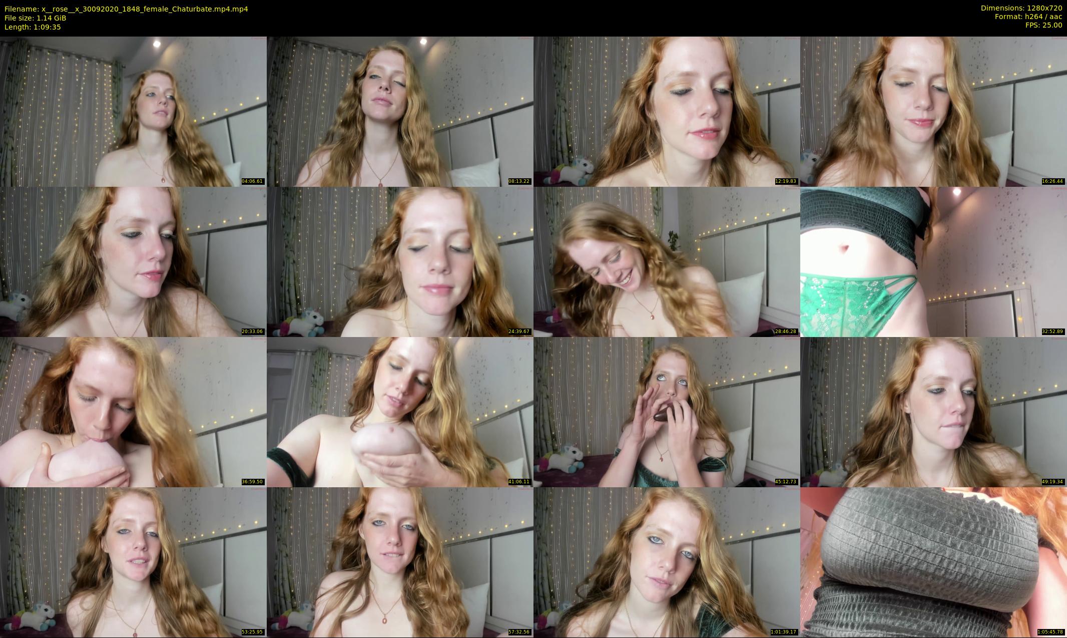 x__rose__x — 70 minute Chaturbate female cam show recording, 720p, Sep 30, 2020