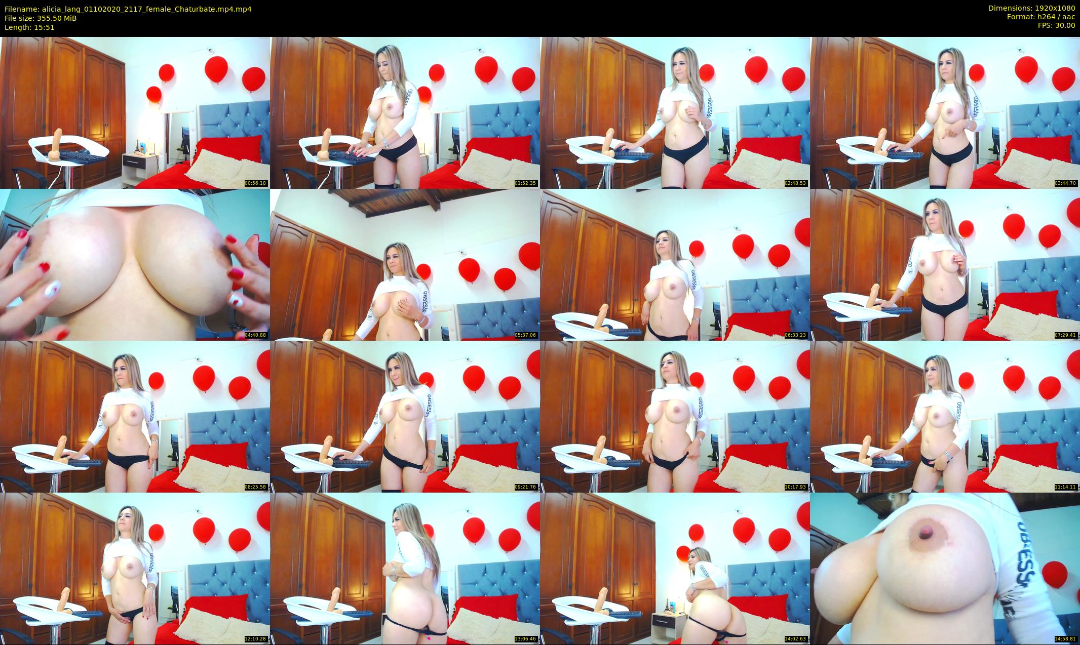 alicia_lang — 16 minute Chaturbate female cam show recording, 1080p, Oct 1, 2020