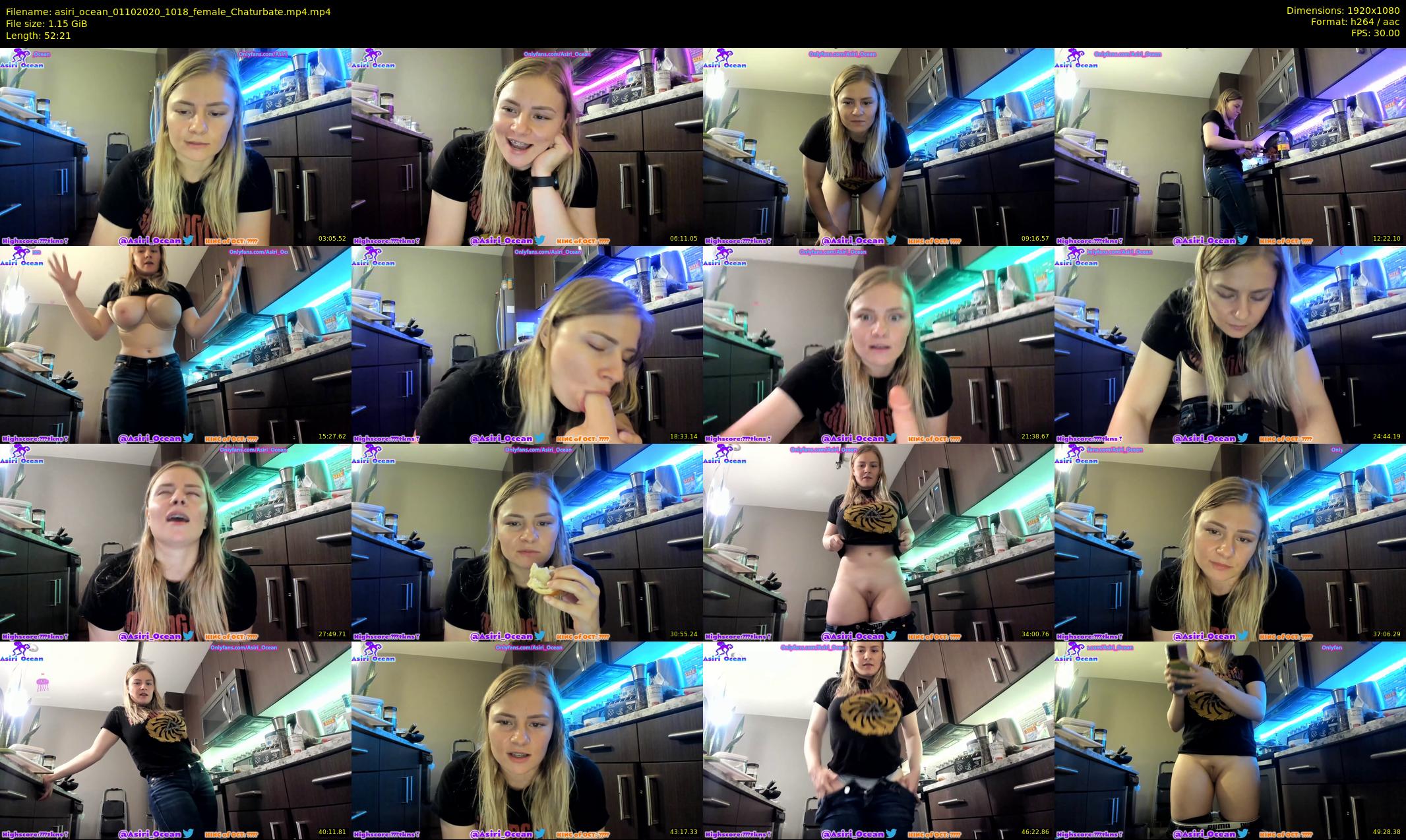 asiri_ocean — 53 minute Chaturbate female cam show recording, 1080p, Oct 1, 2020