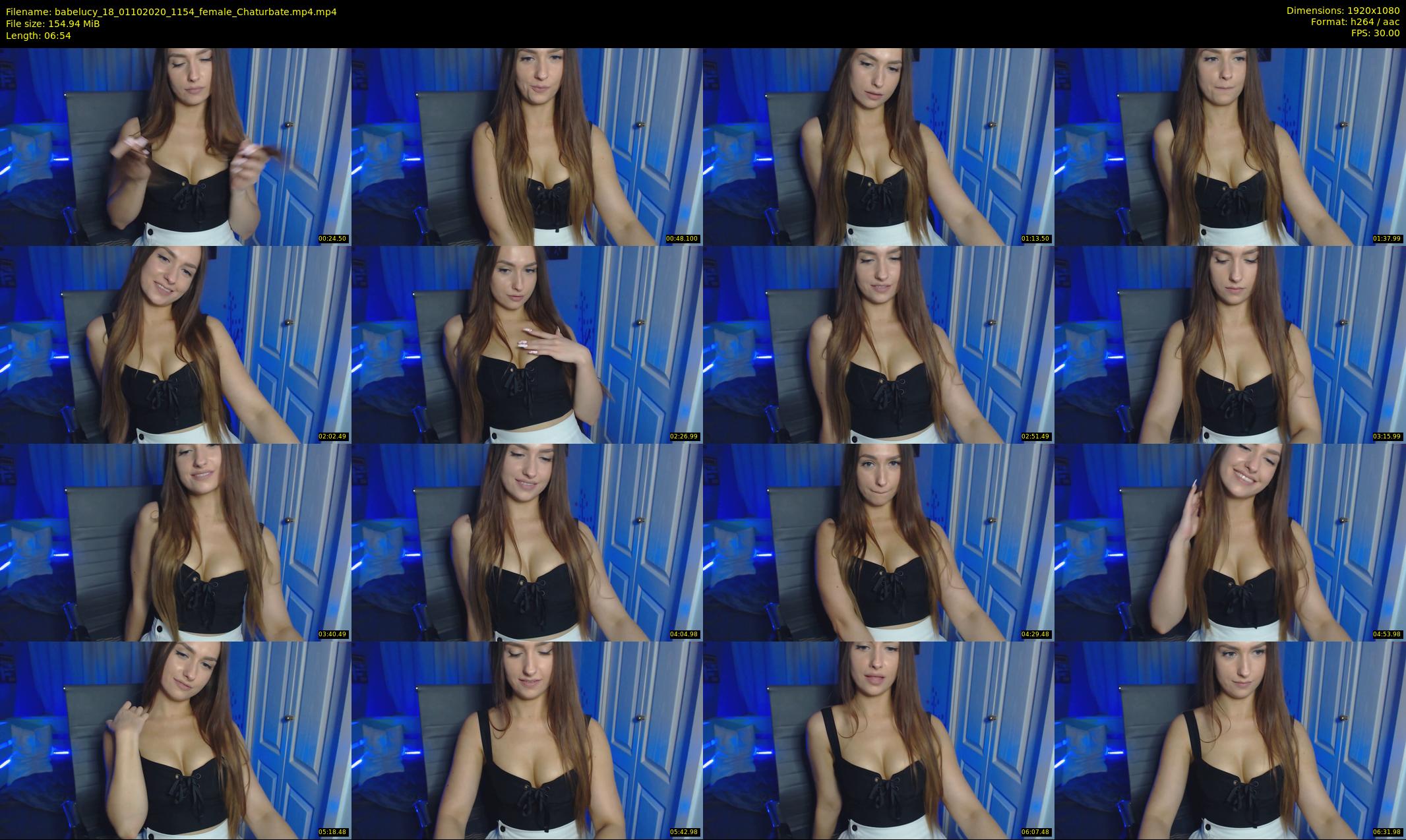 babelucy_18 — 7 minute Chaturbate female cam show recording, 1080p, Oct 1, 2020