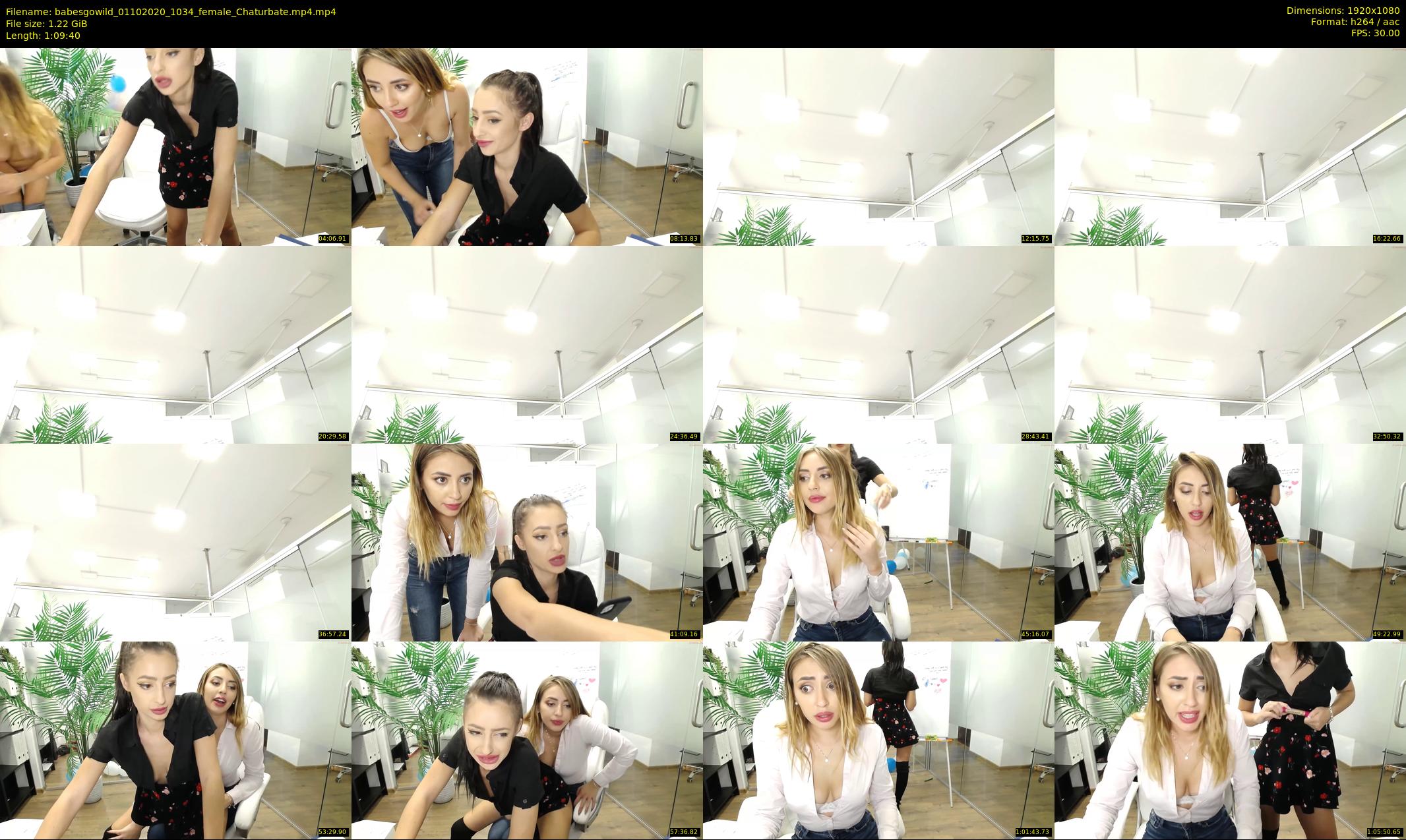 babesgowild — 70 minute Chaturbate couple cam show recording, 1080p, Oct 1, 2020