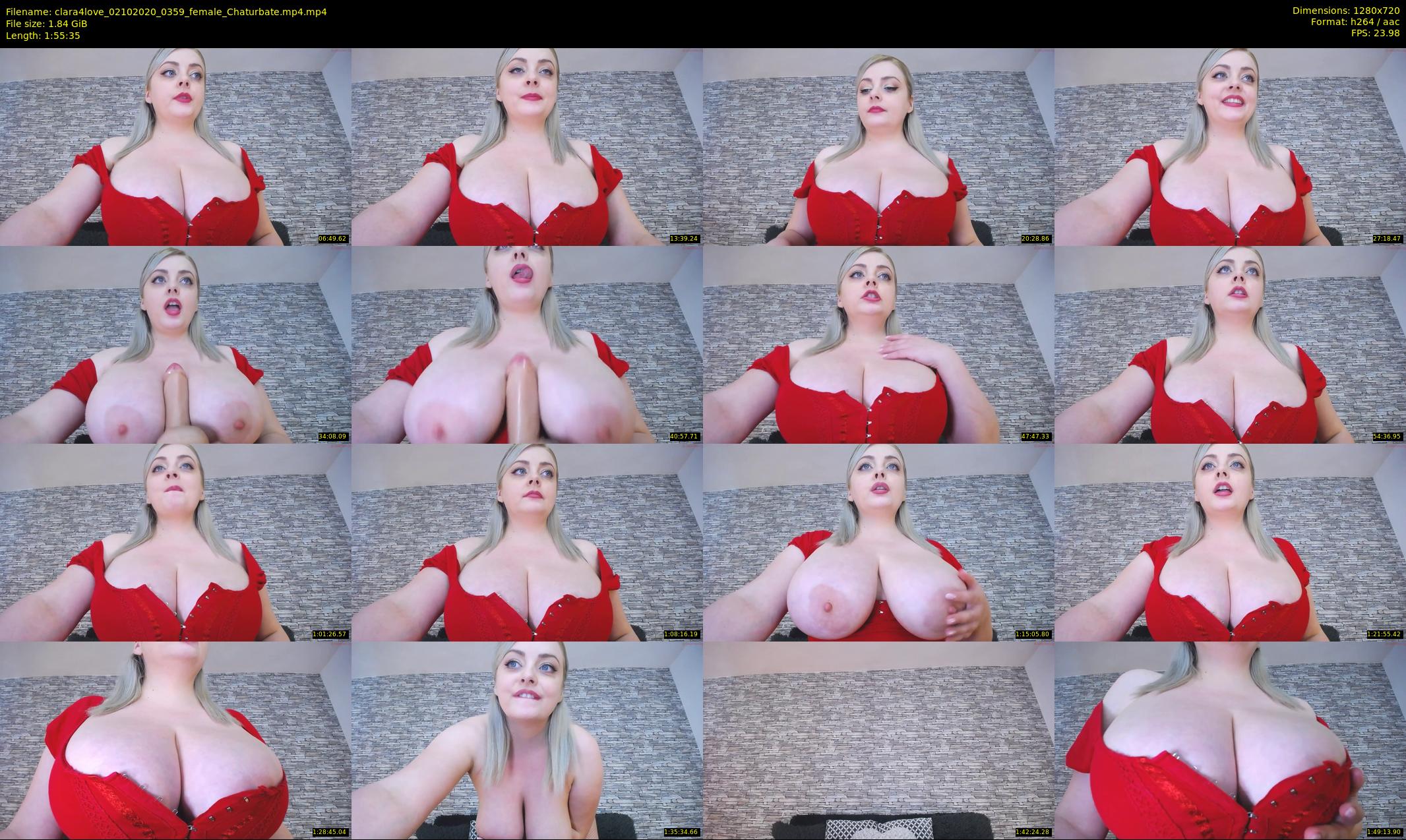 clara4love — 116 minute Chaturbate female cam show recording, 720p, Oct 2, 2020