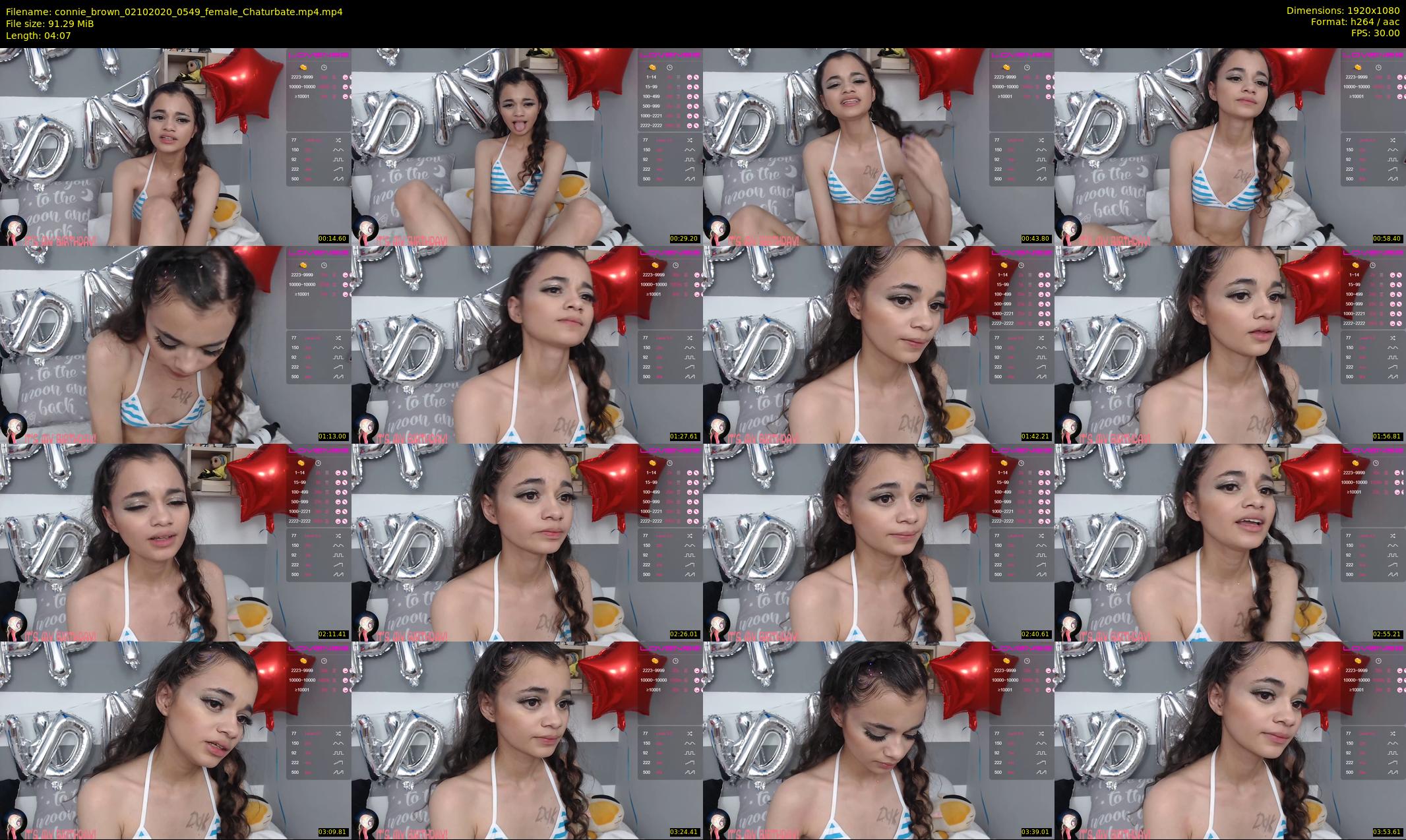 connie_brown — 5 minute Chaturbate female cam show recording, 1080p, Oct 2, 2020