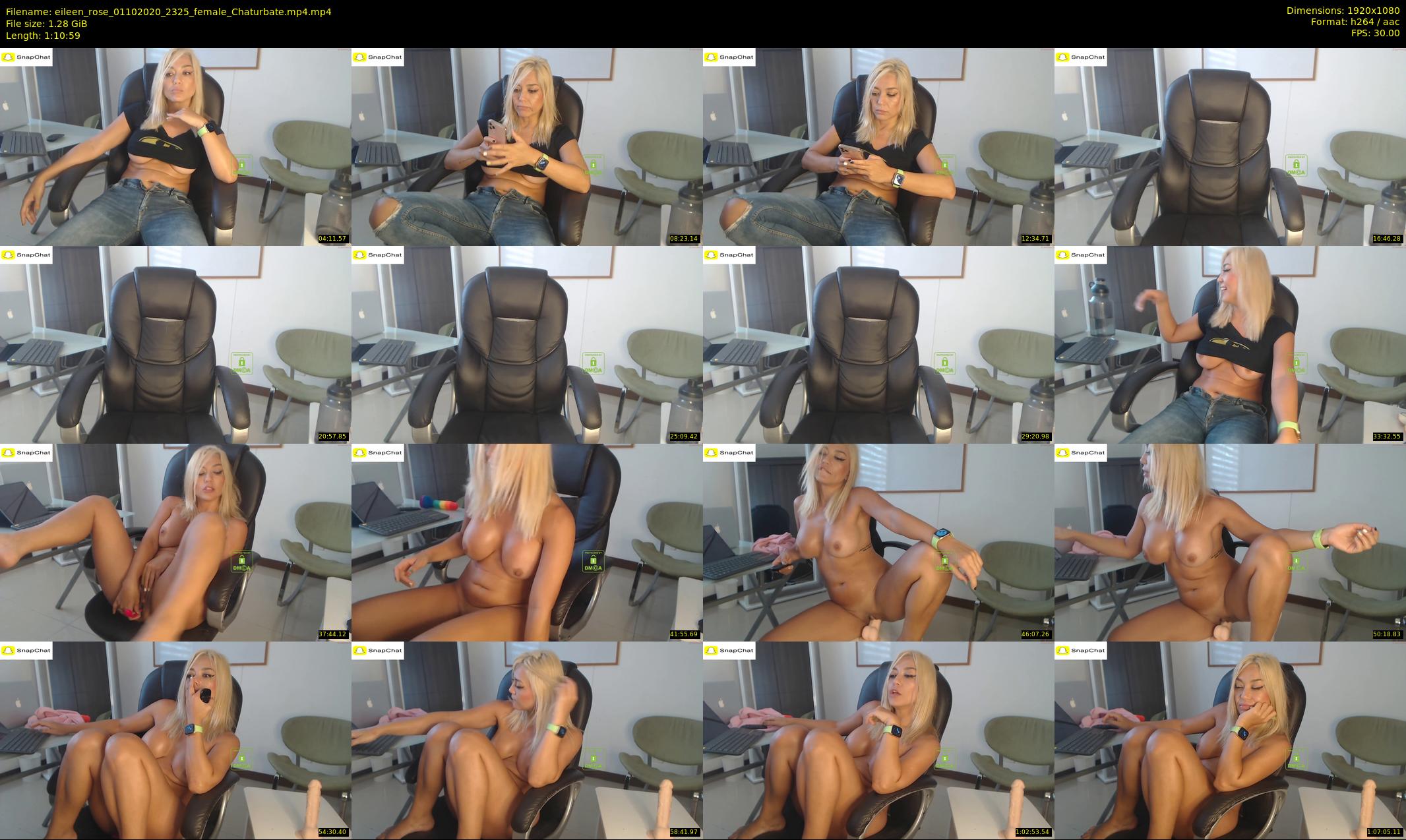 eileen_rose — 71 minute Chaturbate female cam show recording, 1080p, Oct 1, 2020