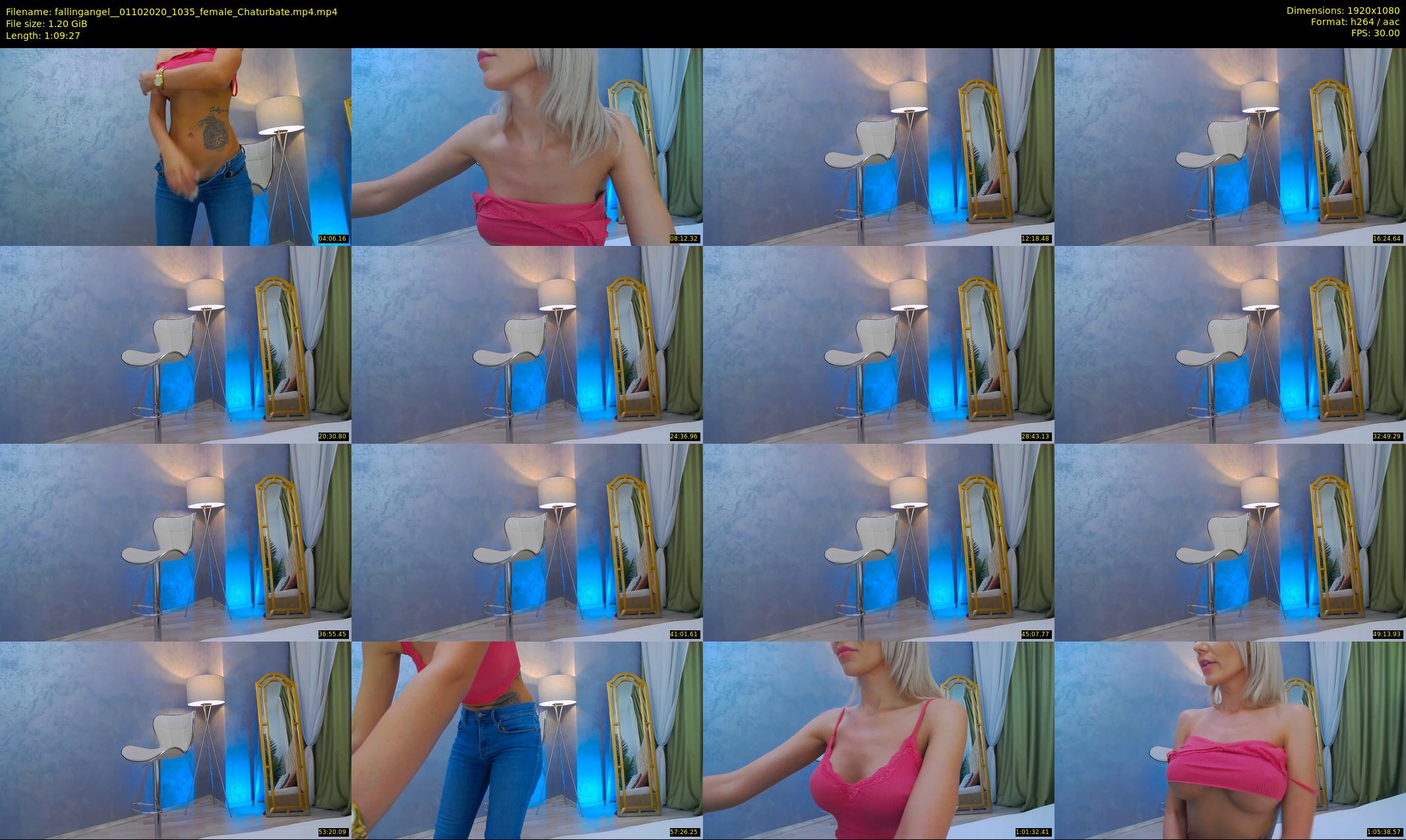 fallingangel_ — 70 minute Chaturbate female cam show recording, 1080p, Oct 1, 2020