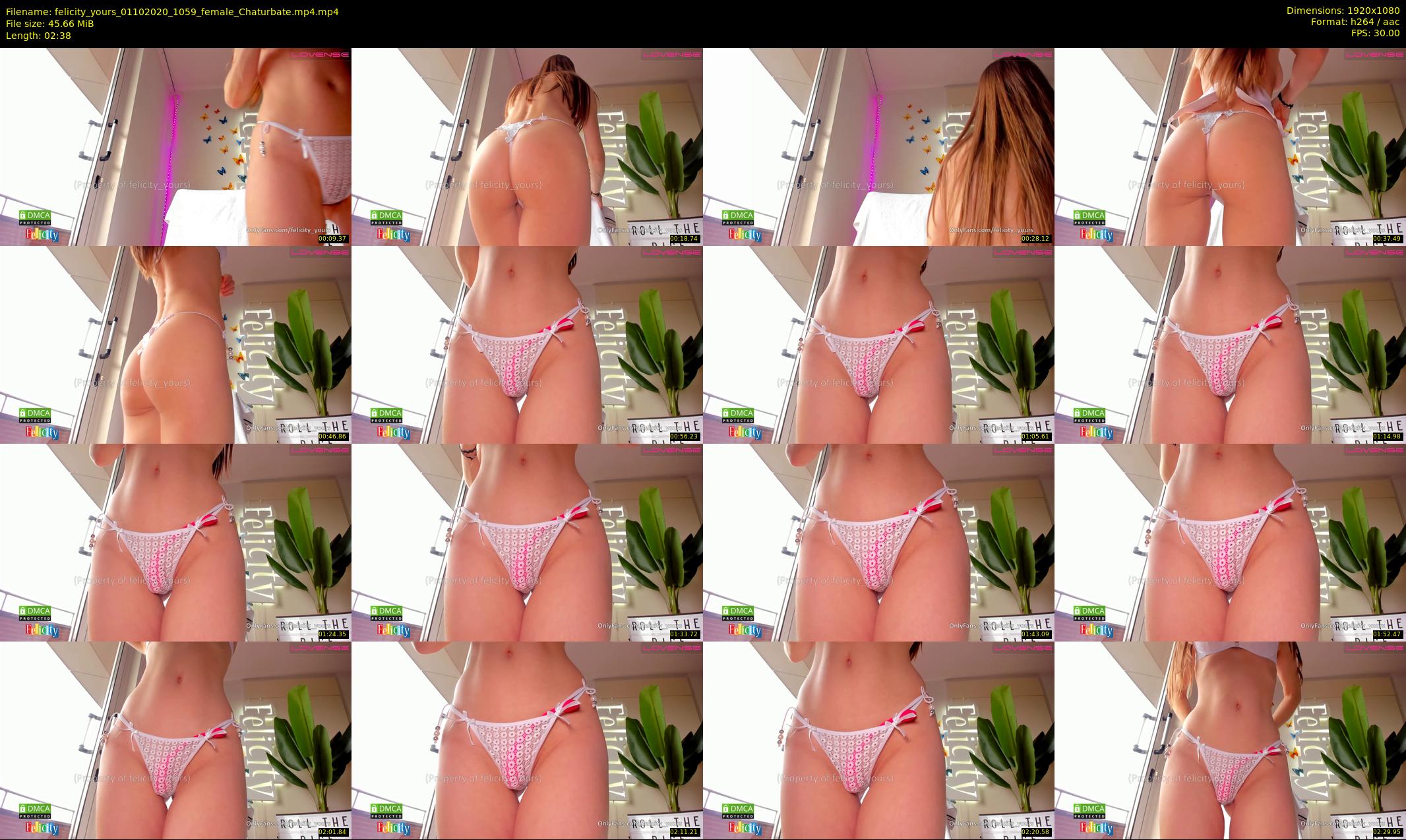 felicity_yours — 3 minute Chaturbate female cam show recording, 1080p, Oct 1, 2020