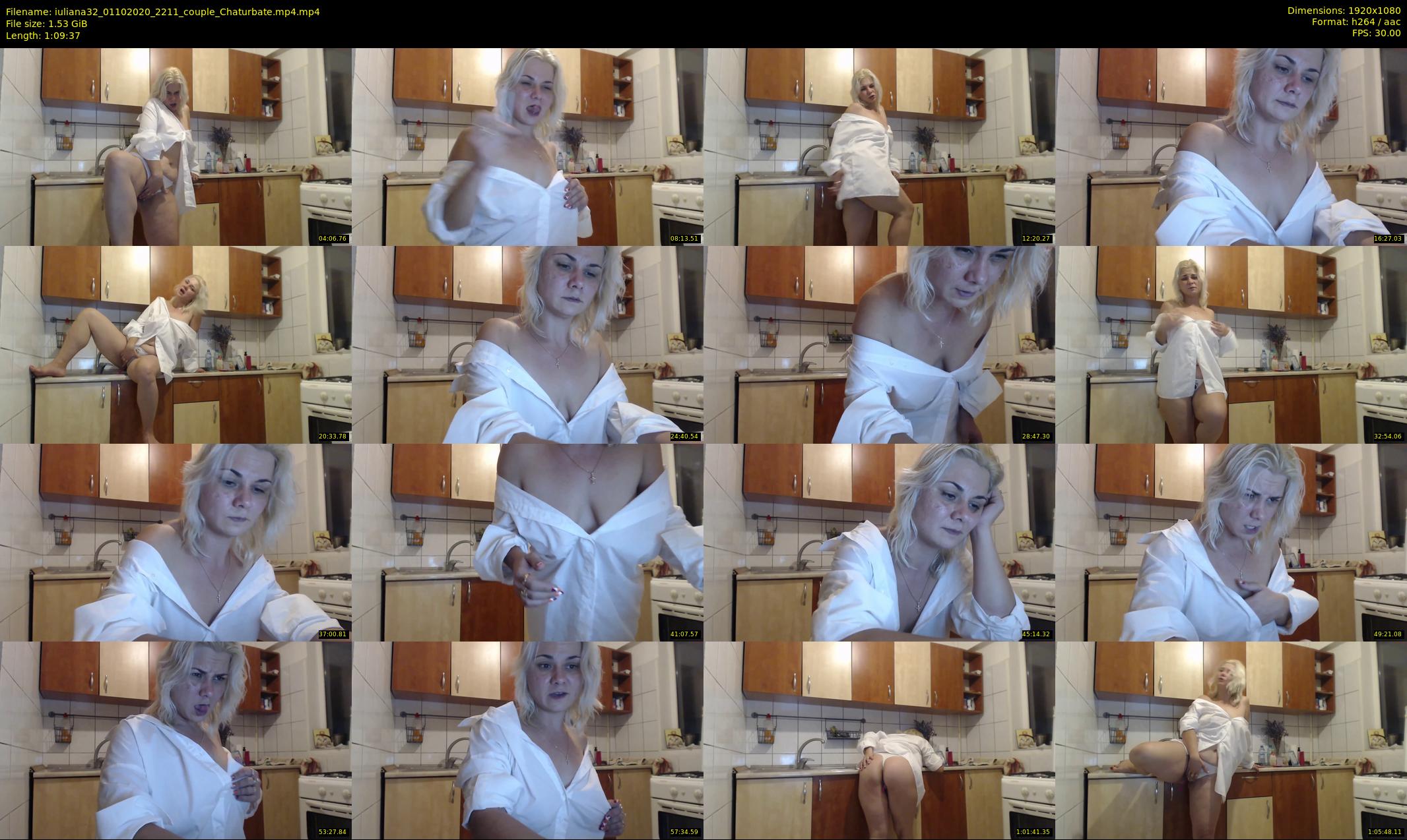 iuliana32 — 70 minute Chaturbate couple cam show recording, 1080p, Oct 1, 2020