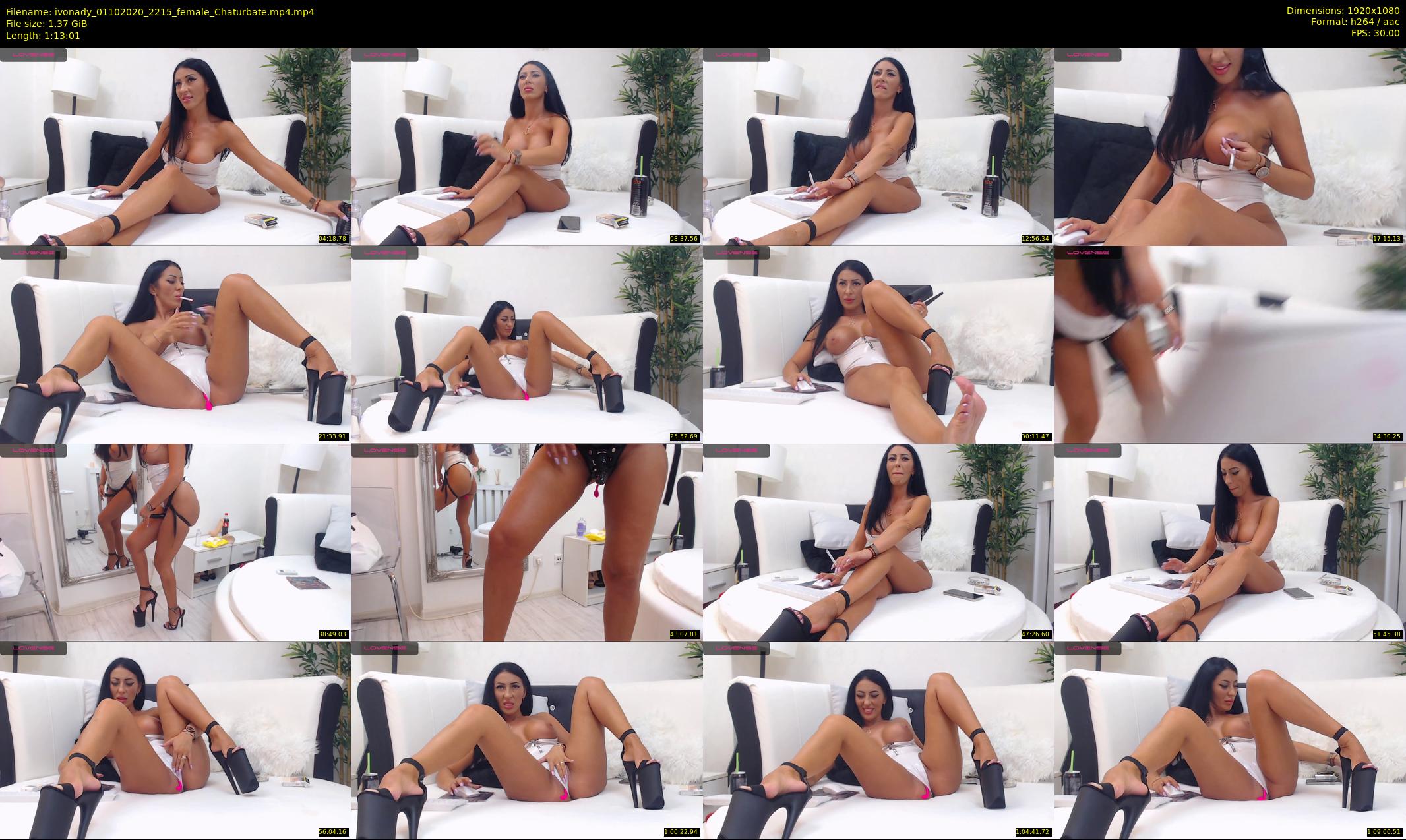 ivonady — 74 minute Chaturbate female cam show recording, 1080p, Oct 1, 2020