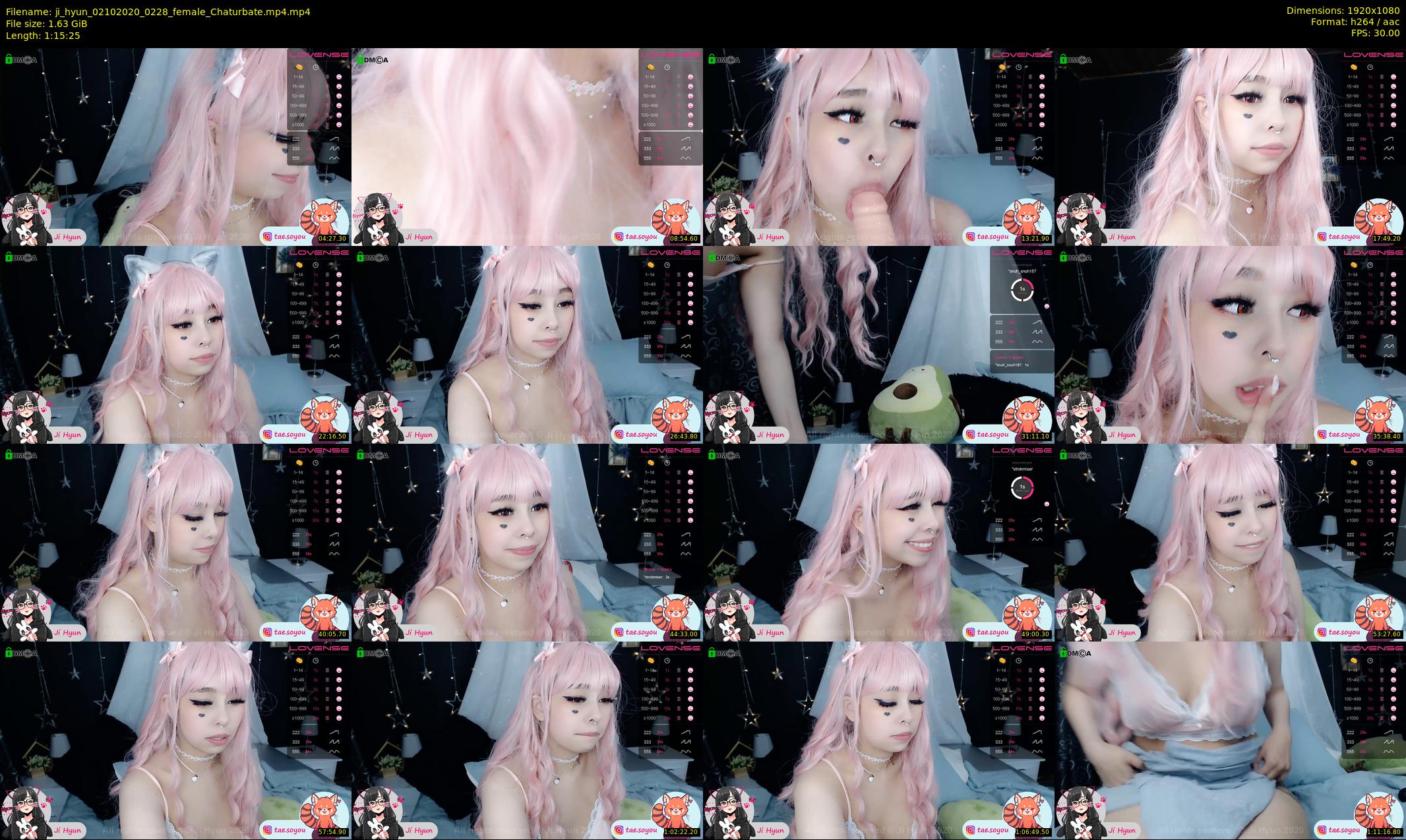 ji_hyun — 76 minute Chaturbate female cam show recording, 1080p, Oct 2, 2020