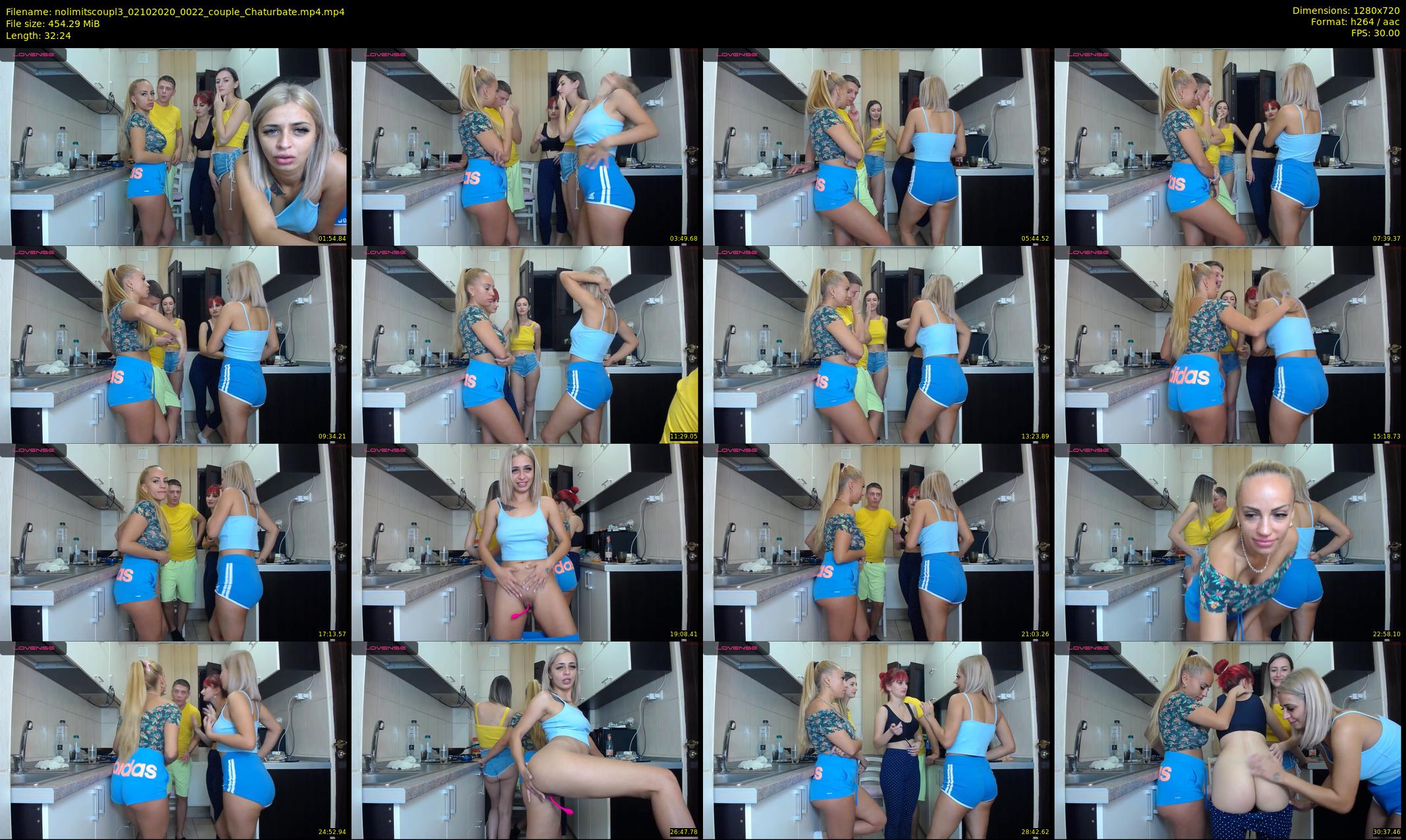 nolimitscoupl3 — 33 minute Chaturbate couple cam show recording, 720p, Oct 2, 2020
