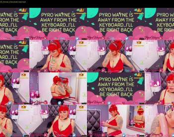 pyrowayne — 59 minute Chaturbate female cam show recording, 720p, Oct 2, 2020