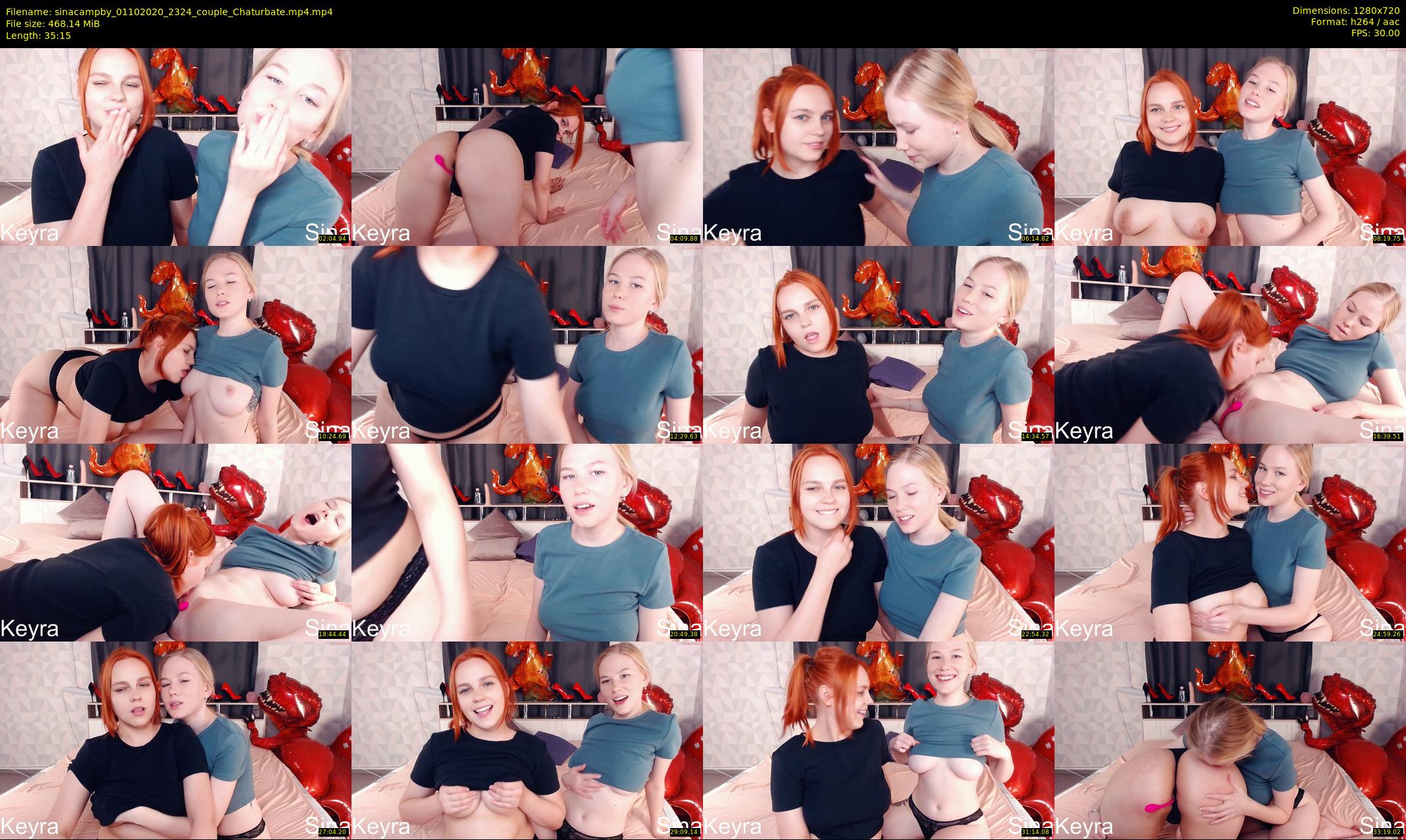 sinacampby — 36 minute Chaturbate couple cam show recording, 720p, Oct 1, 2020