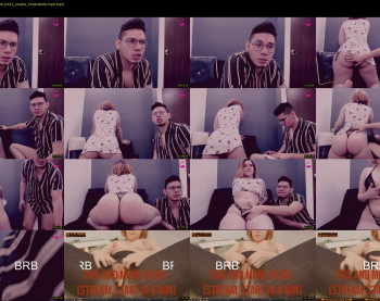 albaandthayron — 70 minute Chaturbate couple cam show recording, 720p, Oct 3, 2020