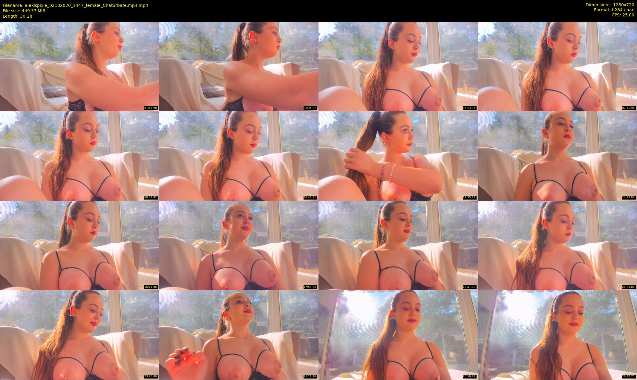 alexispixie — 31 minute Chaturbate female cam show recording, 720p, Oct 2, 2020