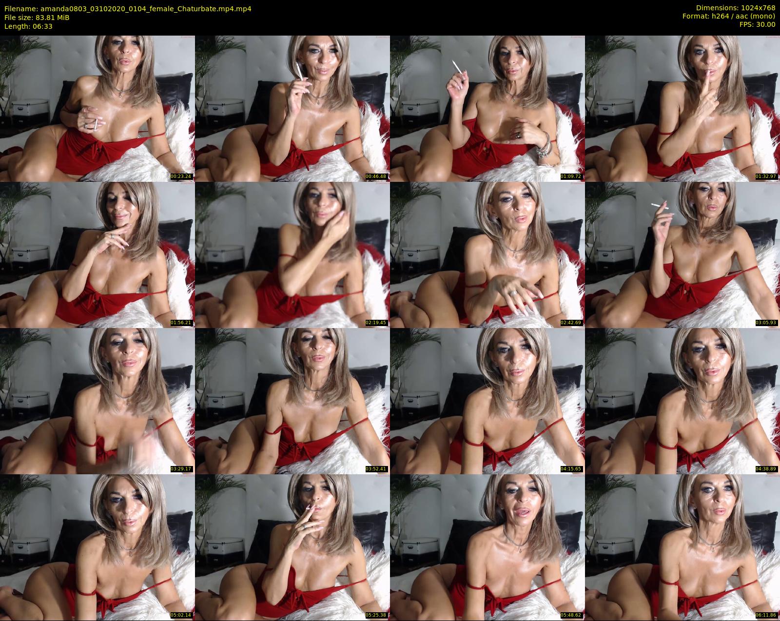 amanda0803 — 7 minute Chaturbate female cam show recording, 720p, Oct 3, 2020