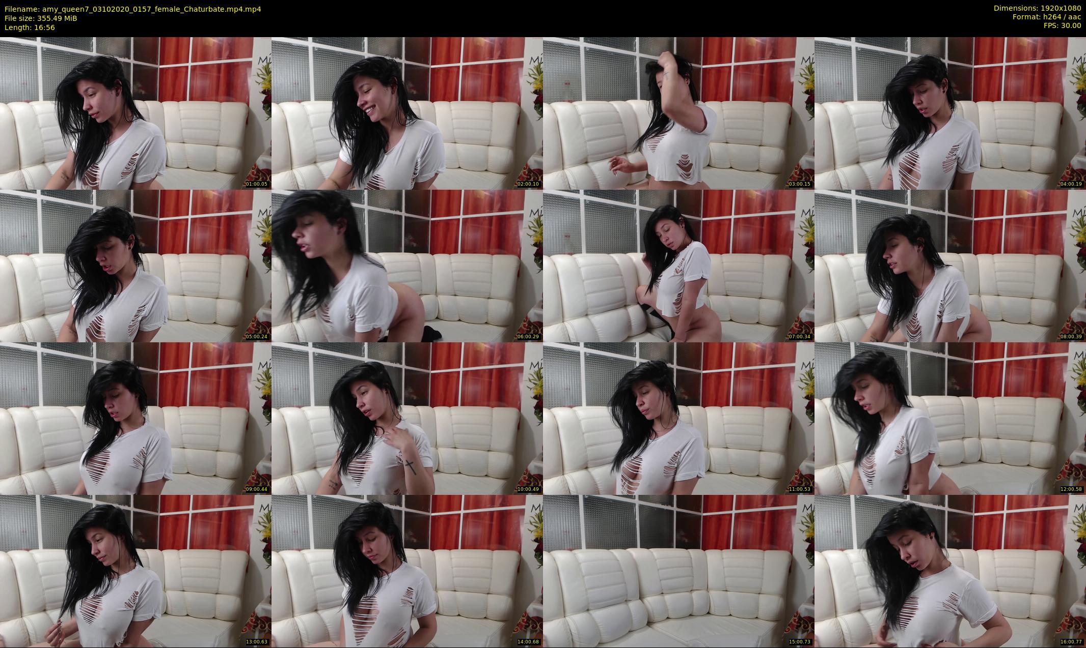 amy_queen7 — 17 minute Chaturbate female cam show recording, 1080p, Oct 3, 2020