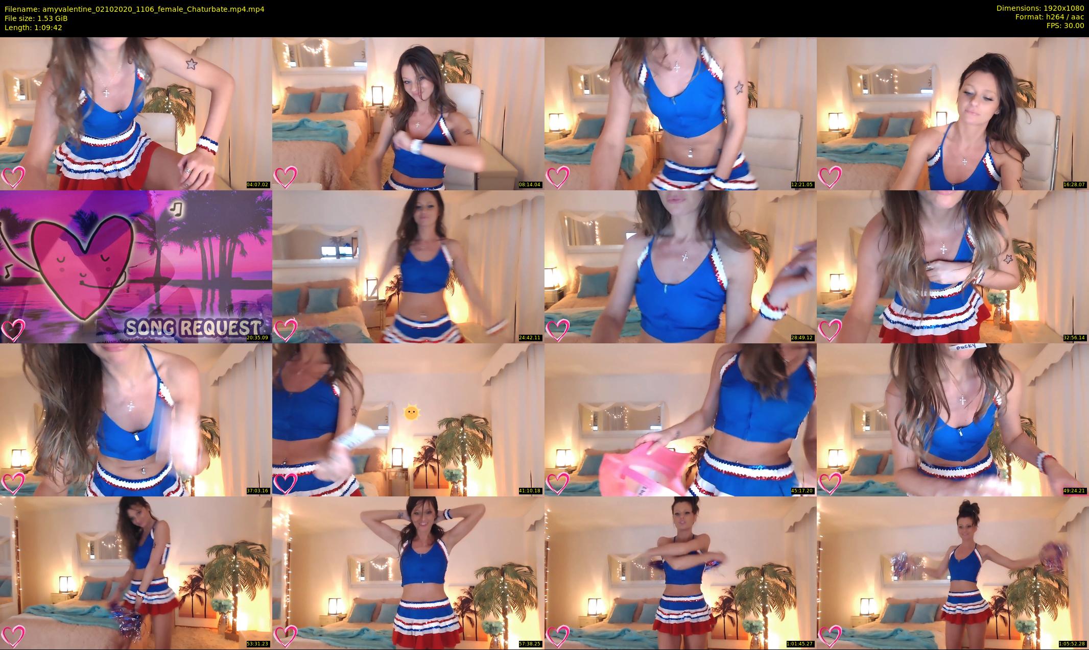 amyvalentine — 70 minute Chaturbate female cam show recording, 1080p, Oct 2, 2020
