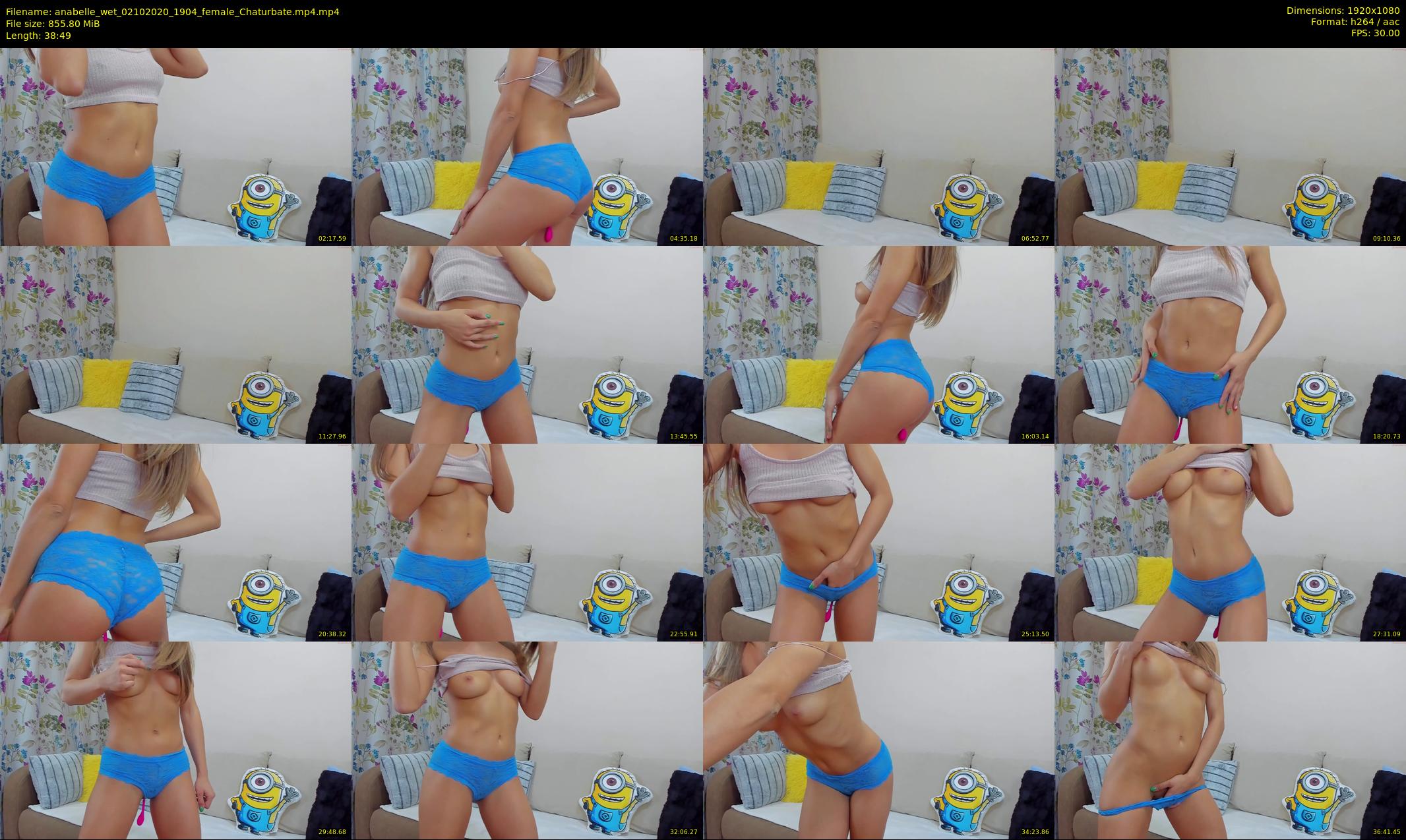 anabelle_wet — 39 minute Chaturbate female cam show recording, 1080p, Oct 2, 2020