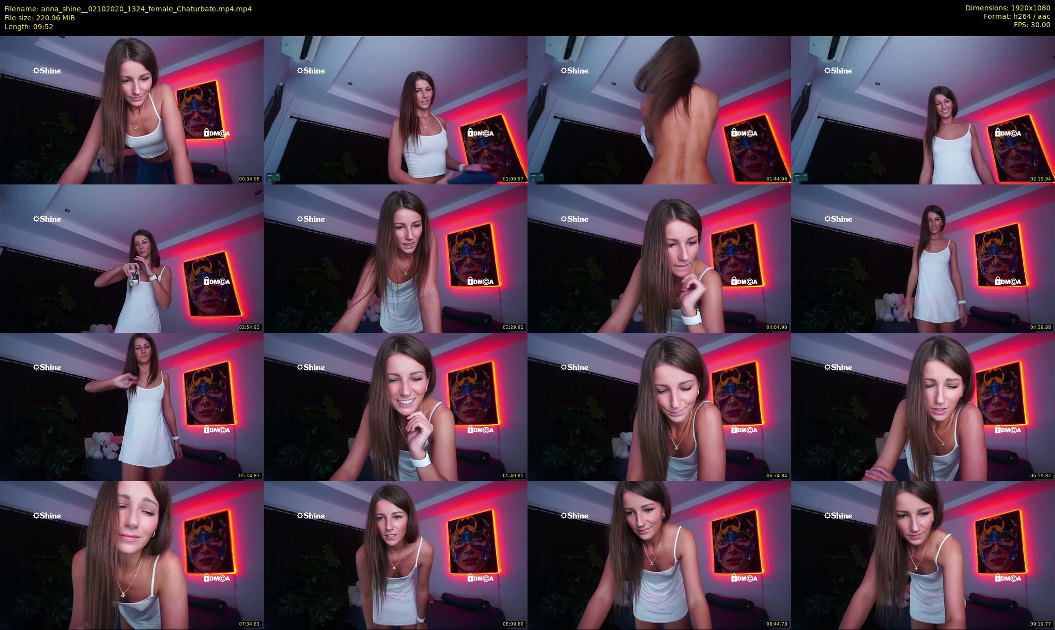 anna_shine_ — 10 minute Chaturbate female cam show recording, 1080p, Oct 2, 2020