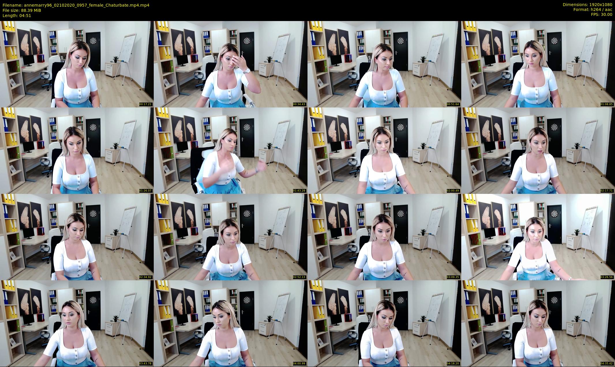 annemarry96 — 5 minute Chaturbate female cam show recording, 1080p, Oct 2, 2020