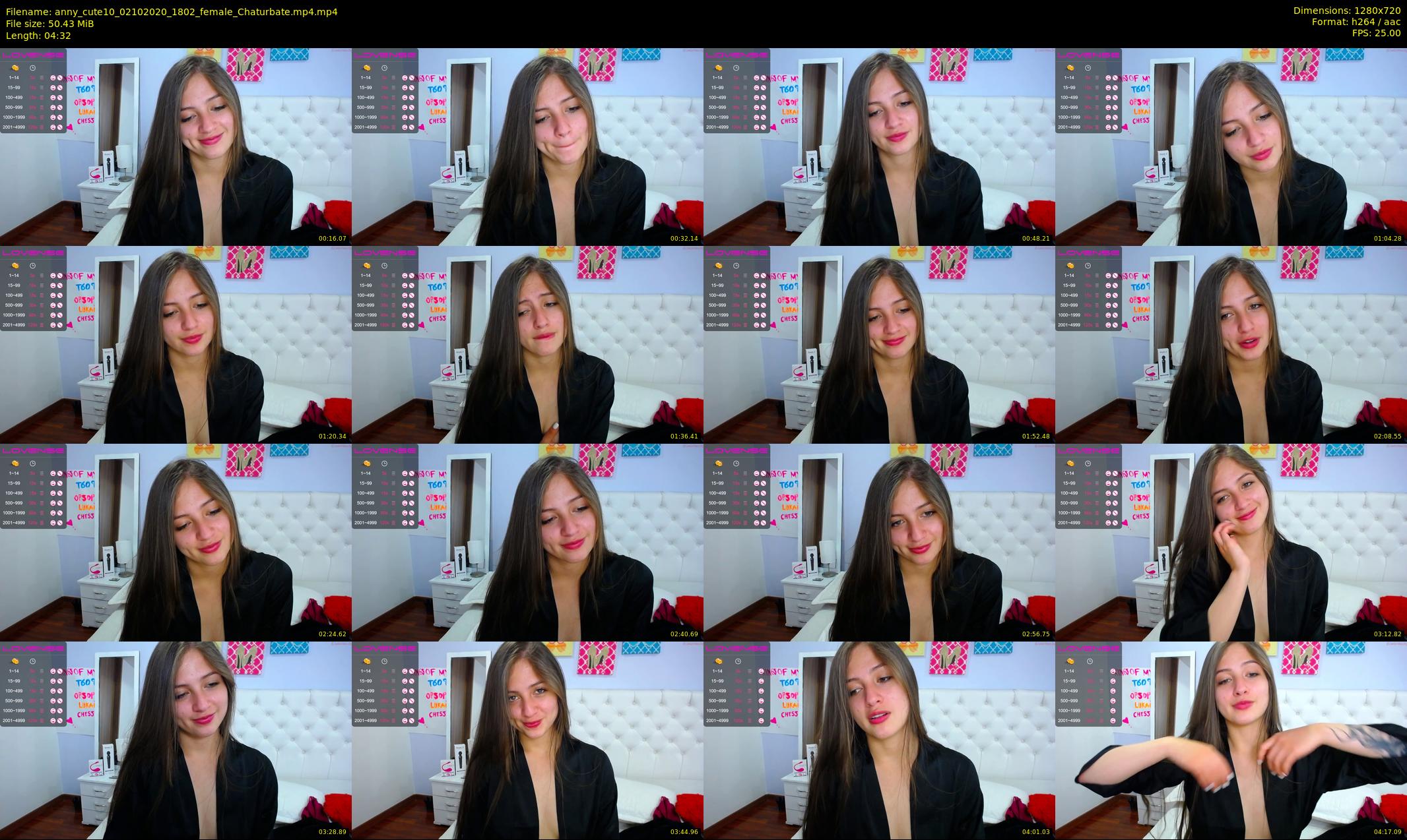 anny_cute10 — 5 minute Chaturbate female cam show recording, 720p, Oct 2, 2020