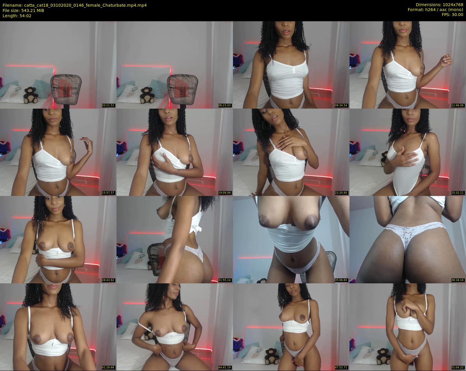catta_cat18 — 55 minute Chaturbate female cam show recording, 720p, Oct 3, 2020