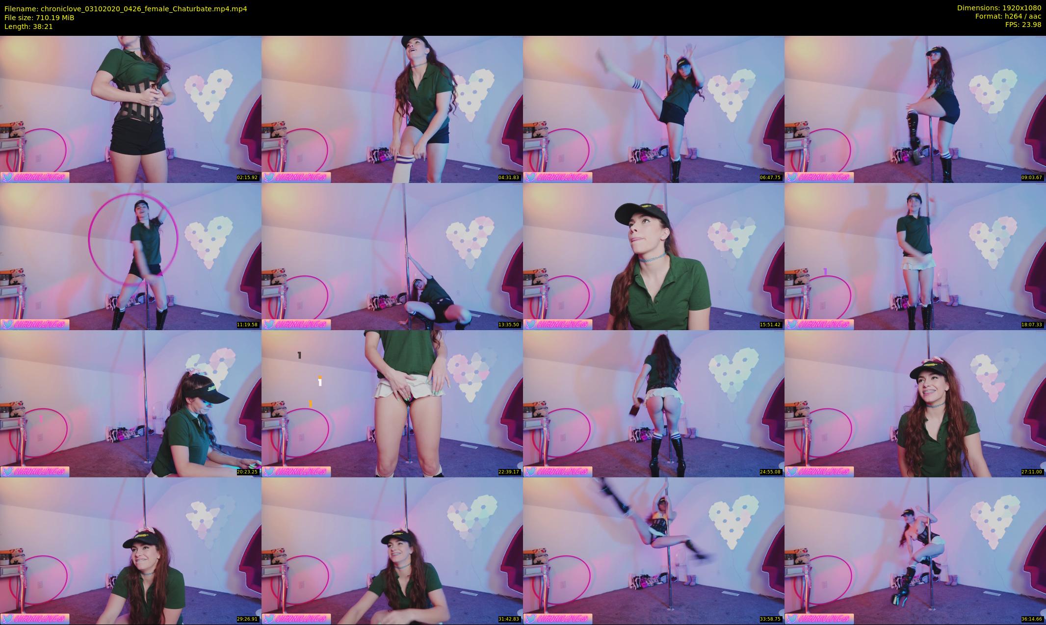 chroniclove — 39 minute Chaturbate female cam show recording, 1080p, Oct 3, 2020