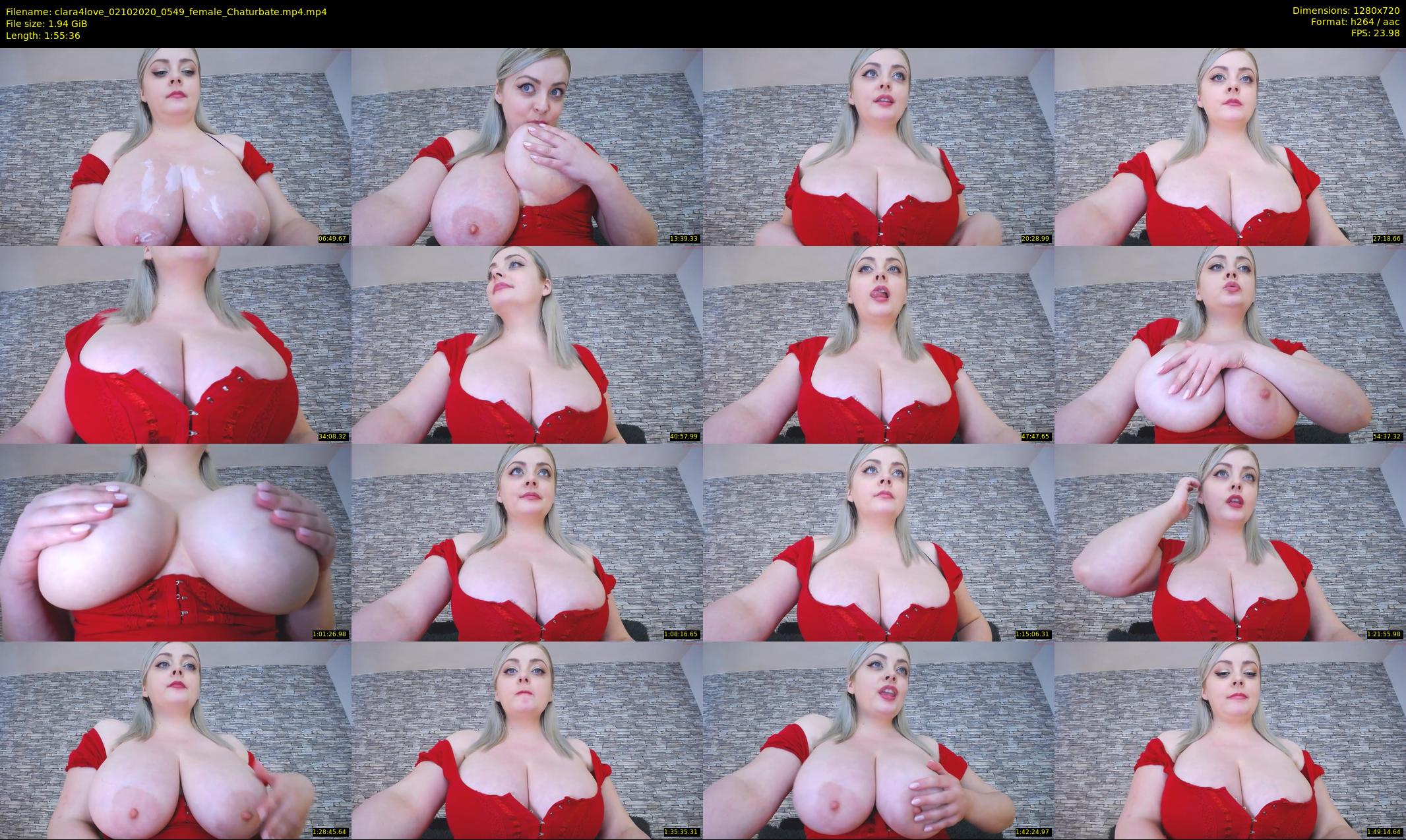 clara4love — 116 minute Chaturbate female cam show recording, 720p, Oct 2, 2020