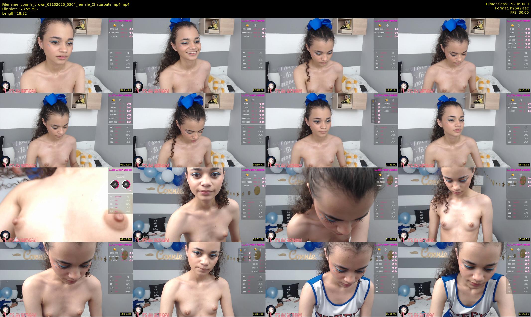 connie_brown — 19 minute Chaturbate female cam show recording, 1080p, Oct 3, 2020
