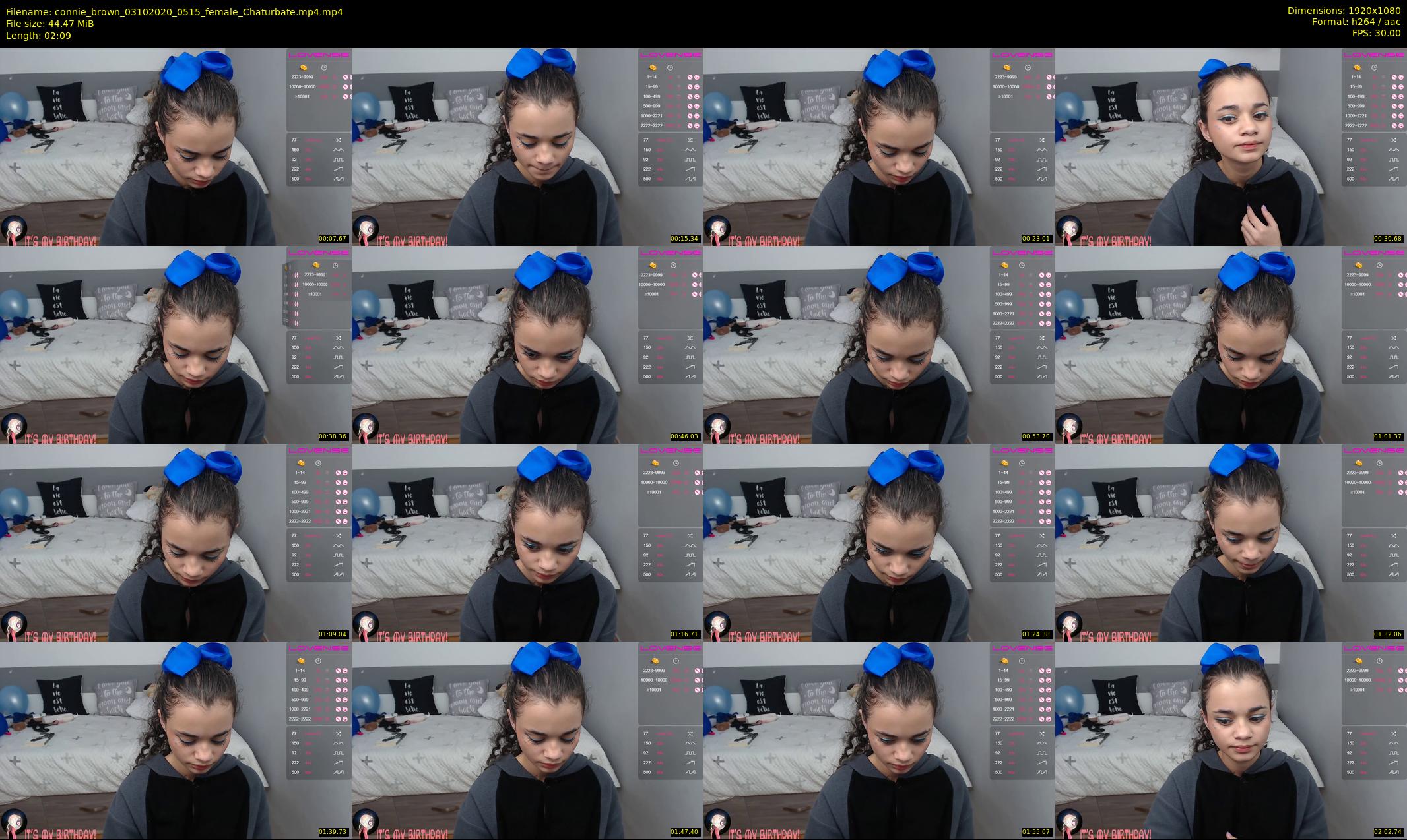 connie_brown — 3 minute Chaturbate female cam show recording, 1080p, Oct 3, 2020