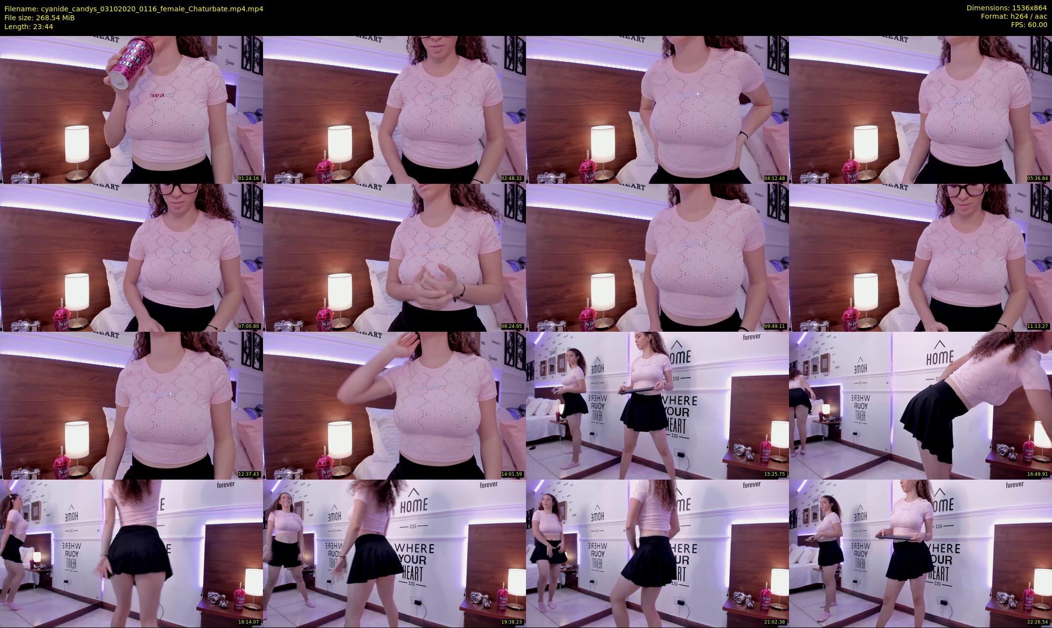 cyanide_candys — 24 minute Chaturbate female cam show recording, 720p, Oct 3, 2020