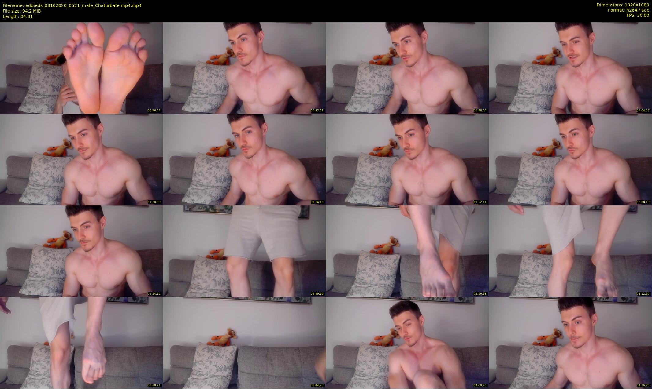 eddieds — 5 minute Chaturbate male cam show recording, 1080p, Oct 3, 2020