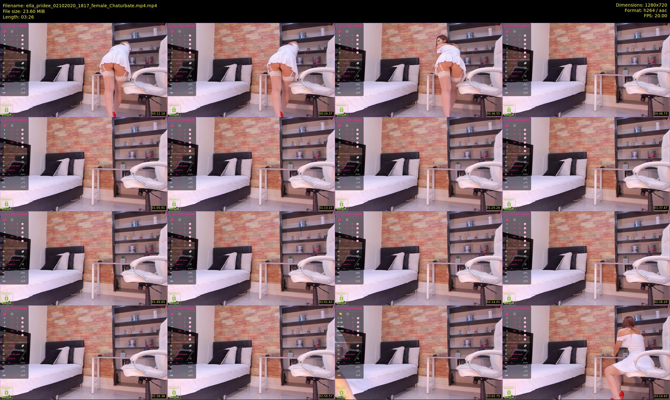 ella_pridee — 4 minute Chaturbate female cam show recording, 720p, Oct 2, 2020